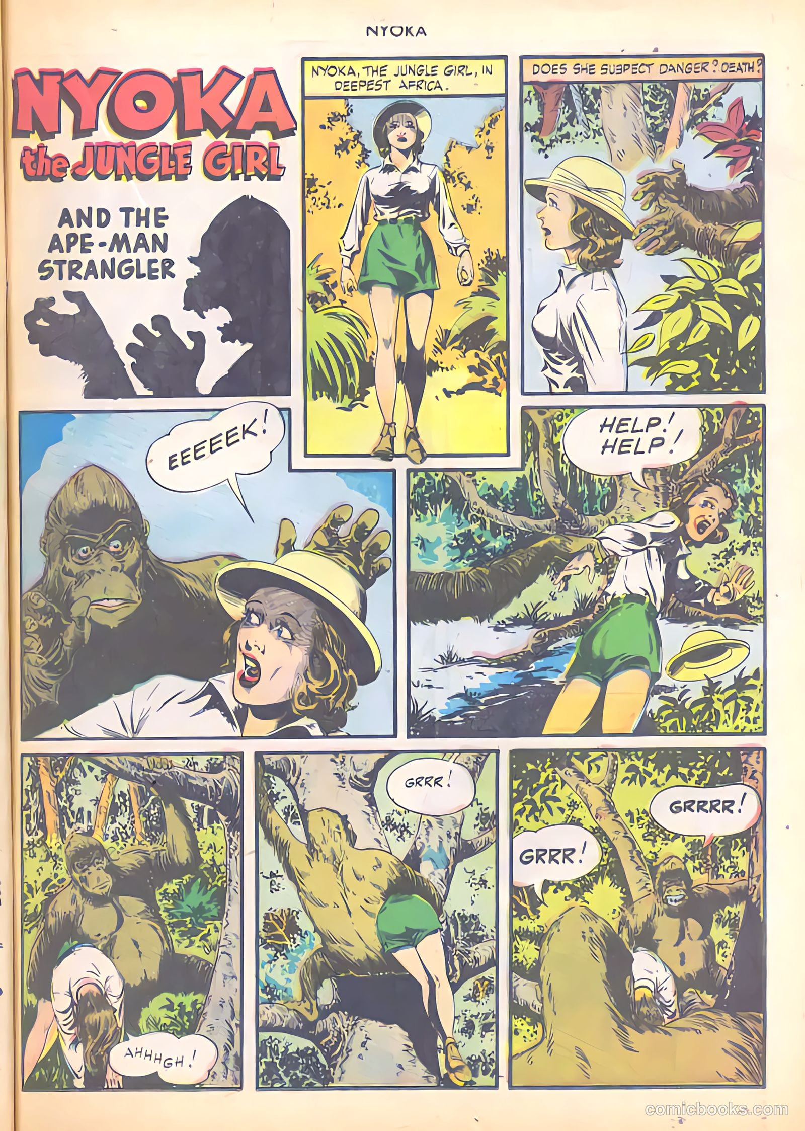 Nyoka the Jungle Girl #5 — page 37 of 52