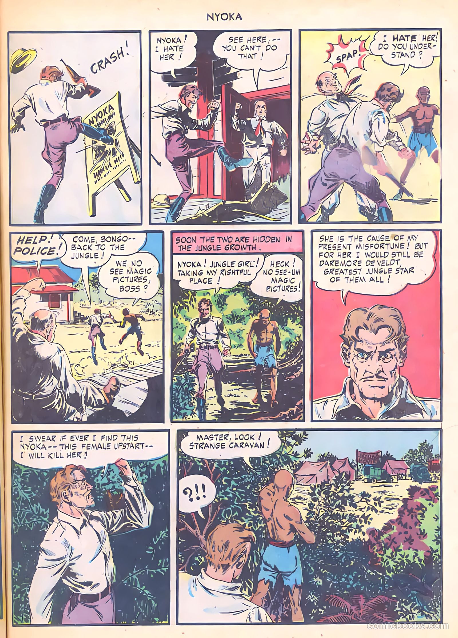 Nyoka the Jungle Girl #5 — page 41 of 52