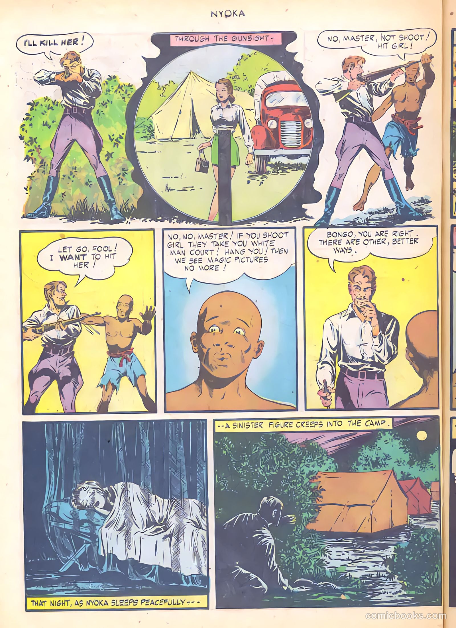 Nyoka the Jungle Girl #5 — page 42 of 52