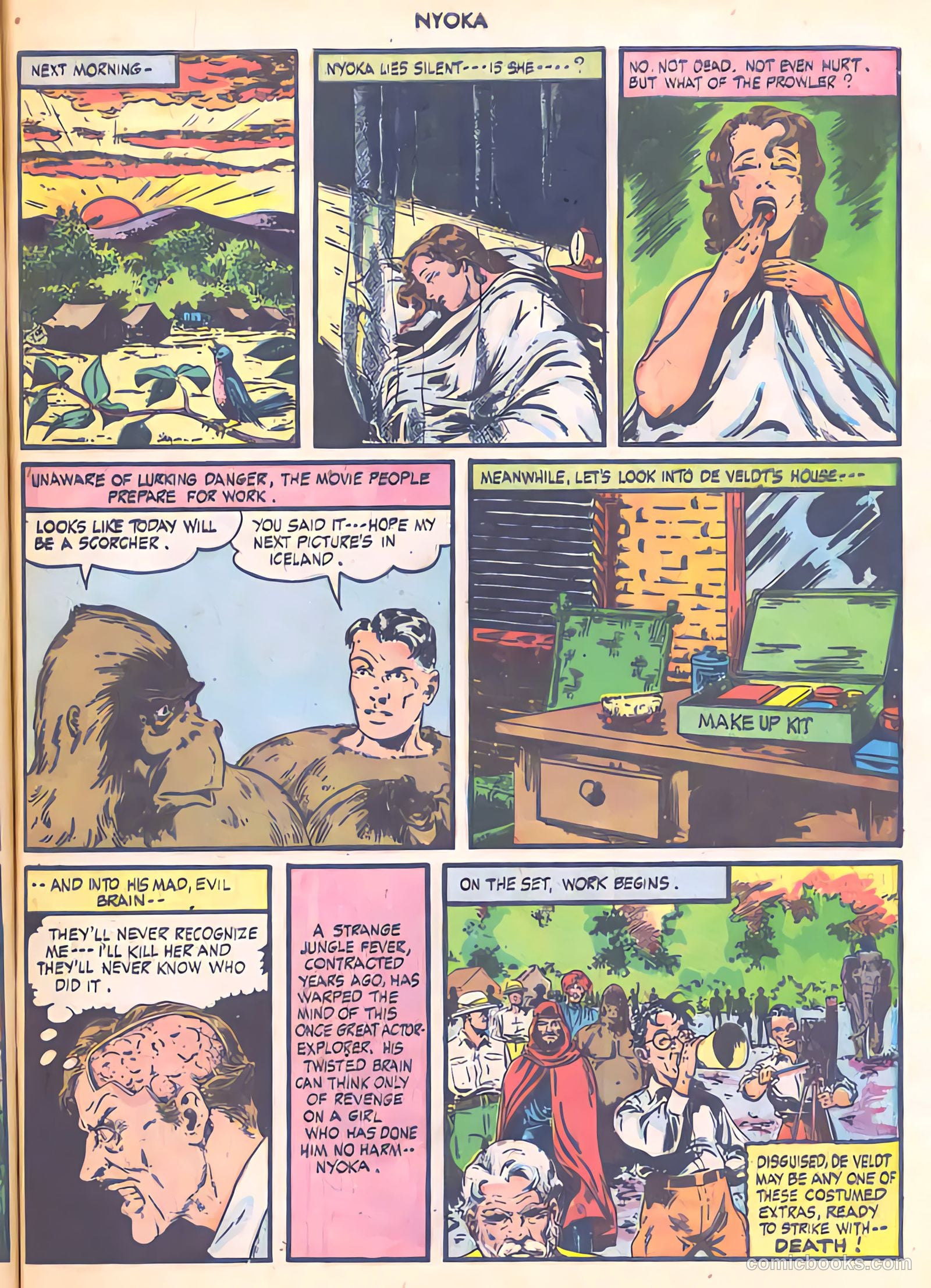Nyoka the Jungle Girl #5 — page 43 of 52