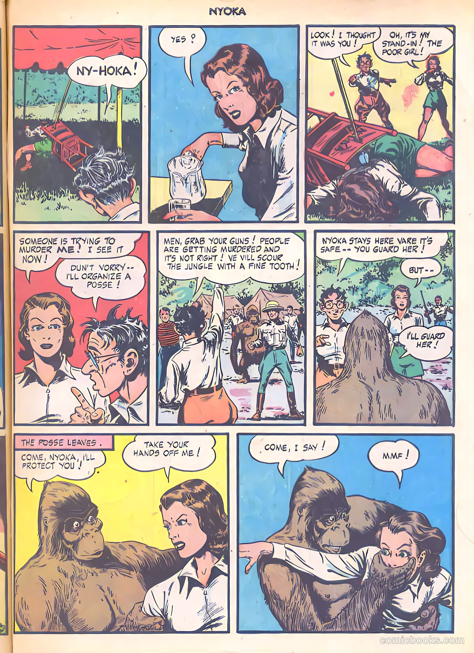 Nyoka the Jungle Girl #5 — page 47 of 52