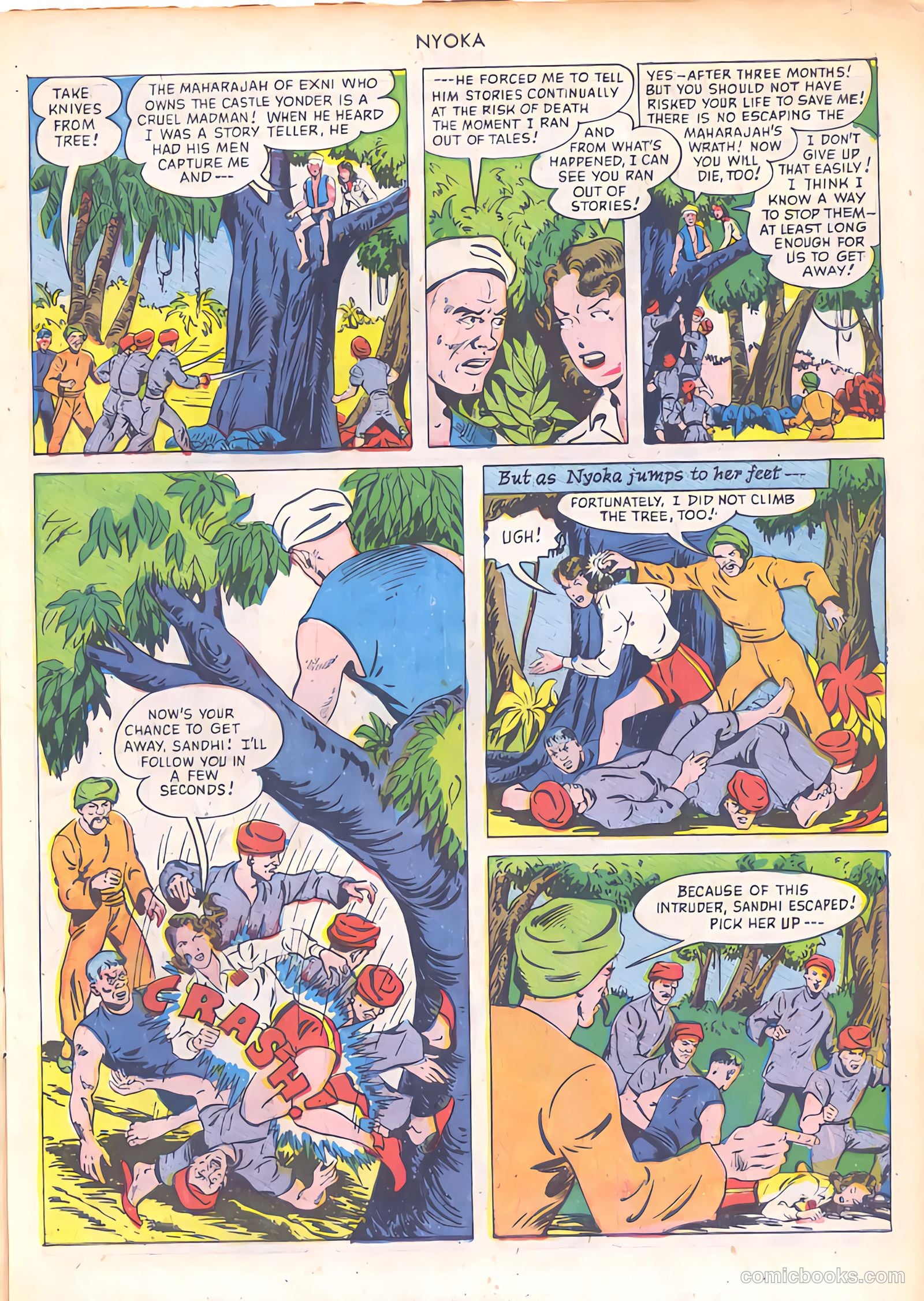 Nyoka the Jungle Girl #50 — page 7 of 52