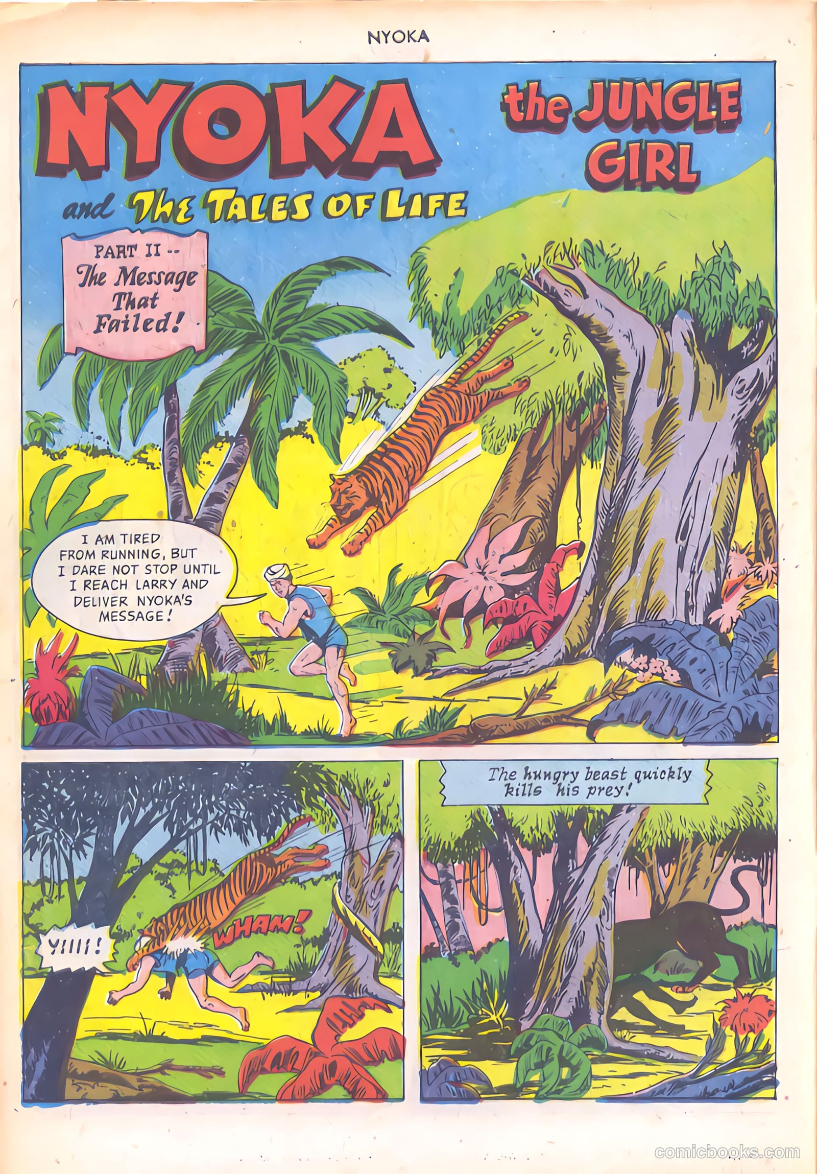 Nyoka the Jungle Girl #50 — page 10 of 52