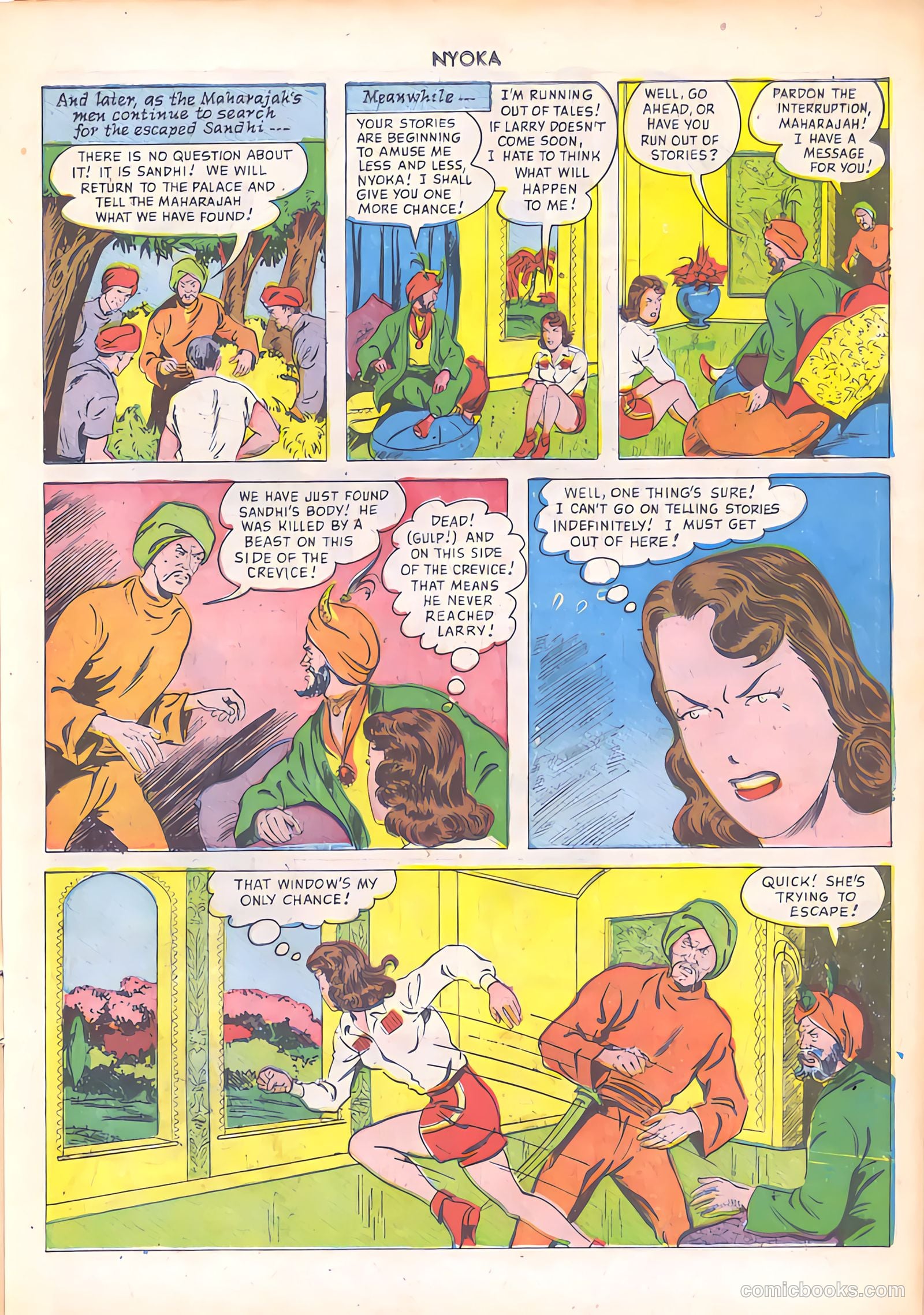 Nyoka the Jungle Girl #50 — page 11 of 52