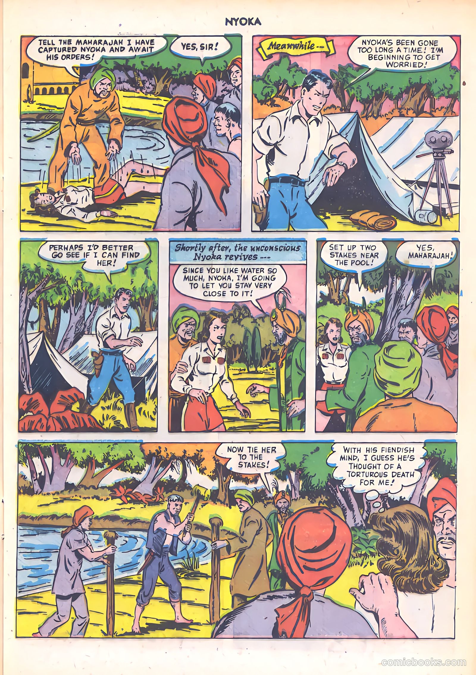 Nyoka the Jungle Girl #50 — page 13 of 52