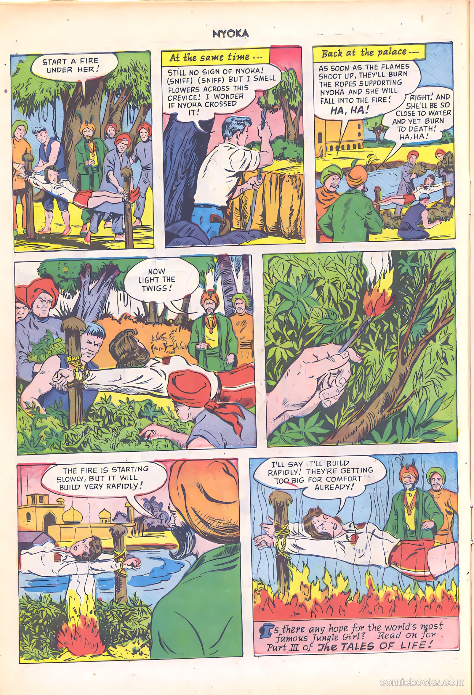 Nyoka the Jungle Girl #50 — page 14 of 52