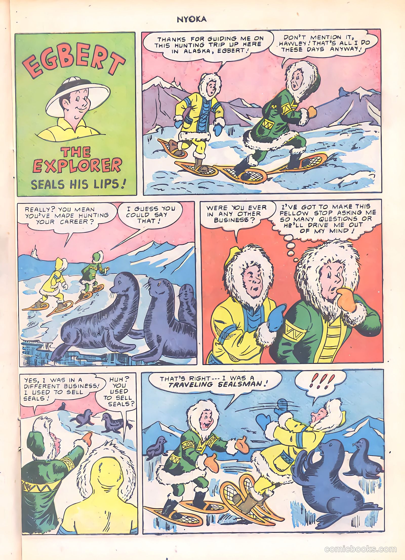 Nyoka the Jungle Girl #50 — page 19 of 52