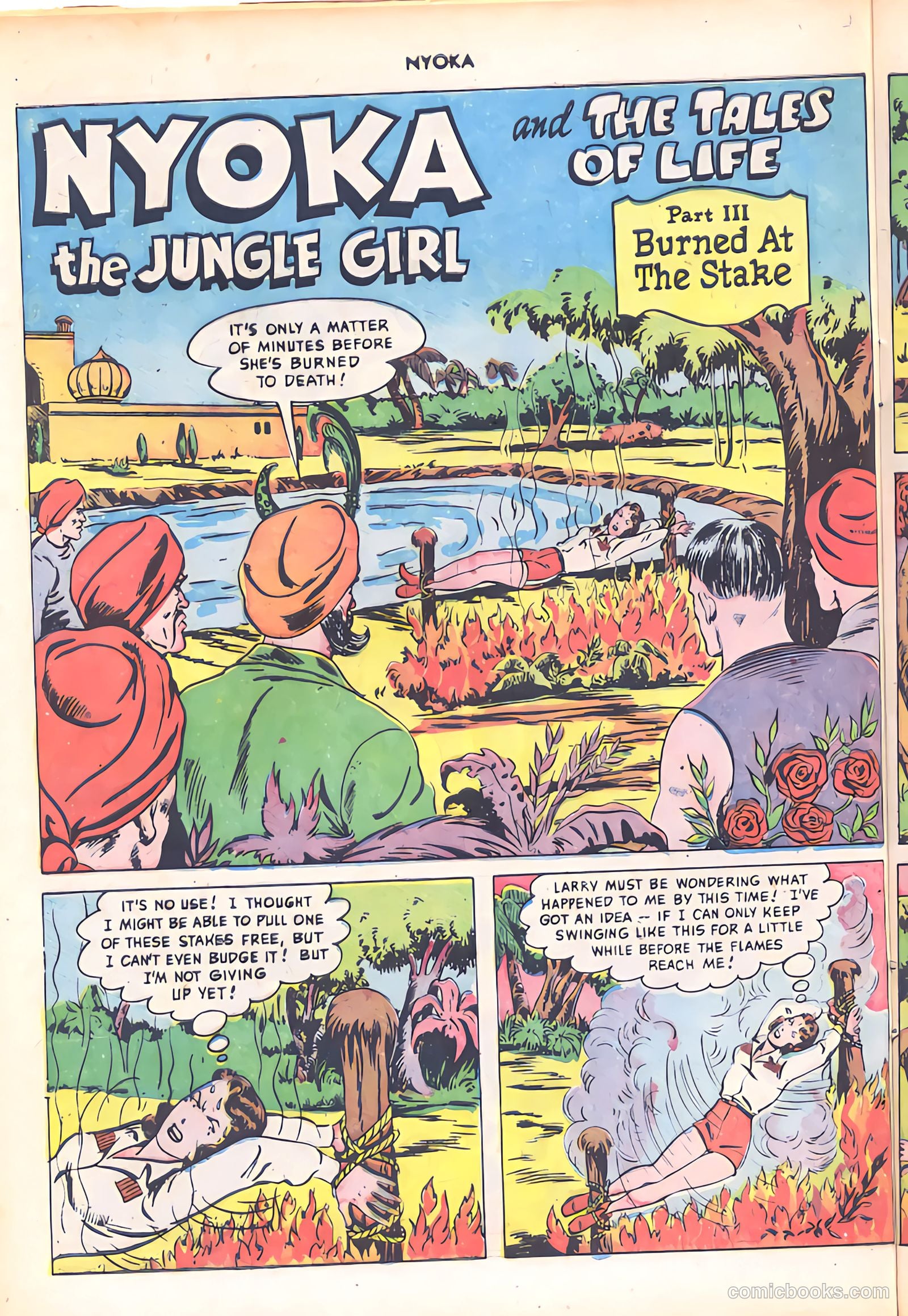 Nyoka the Jungle Girl #50 — page 20 of 52