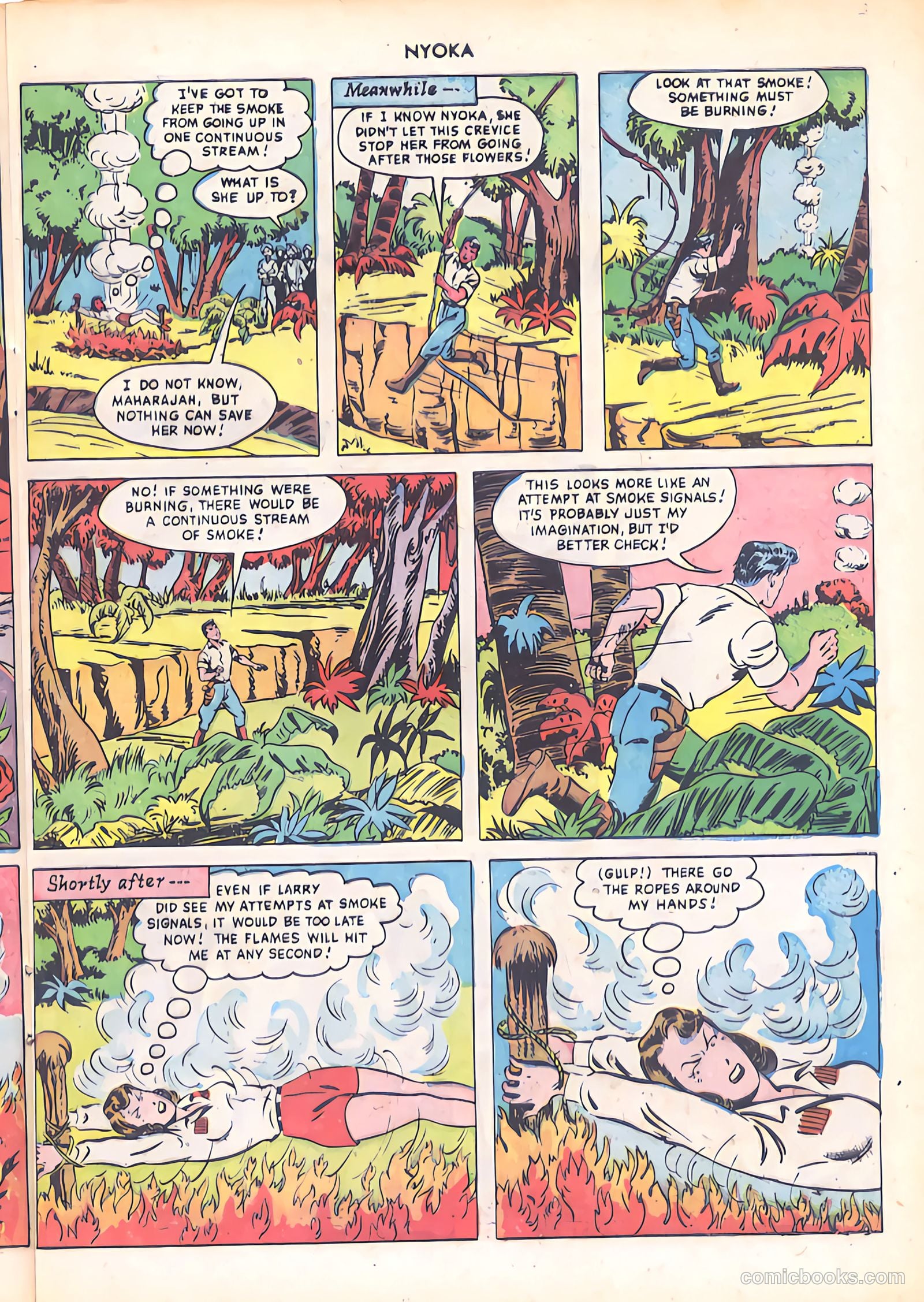 Nyoka the Jungle Girl #50 — page 21 of 52