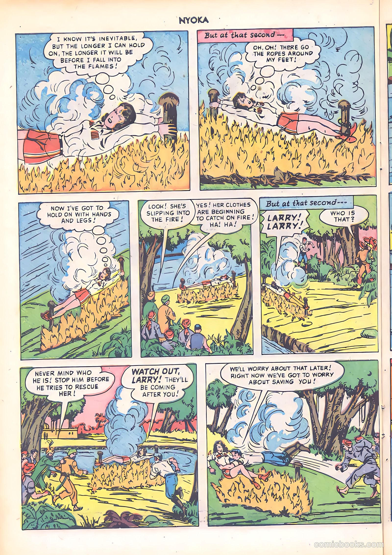 Nyoka the Jungle Girl #50 — page 22 of 52
