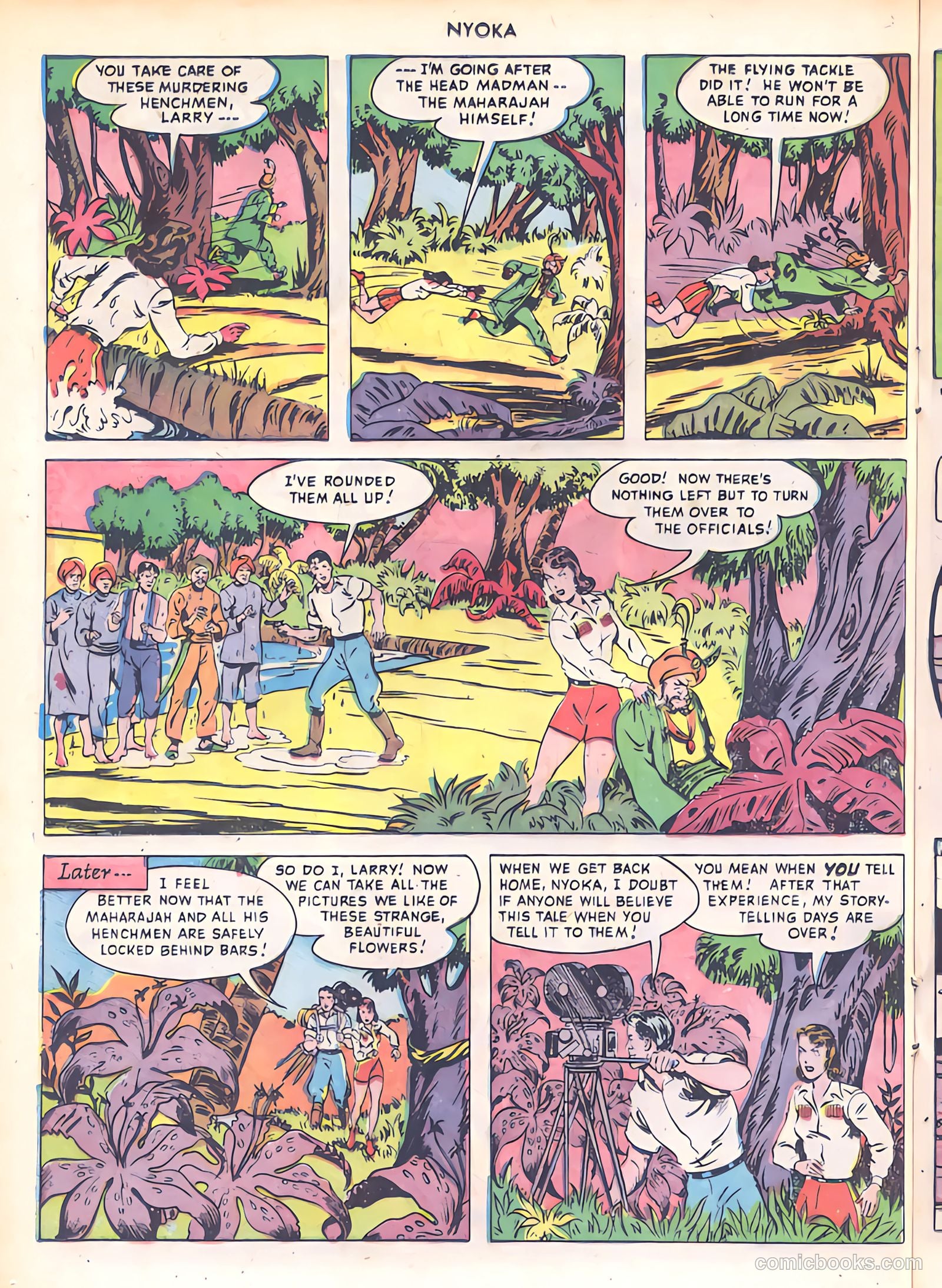 Nyoka the Jungle Girl #50 — page 24 of 52