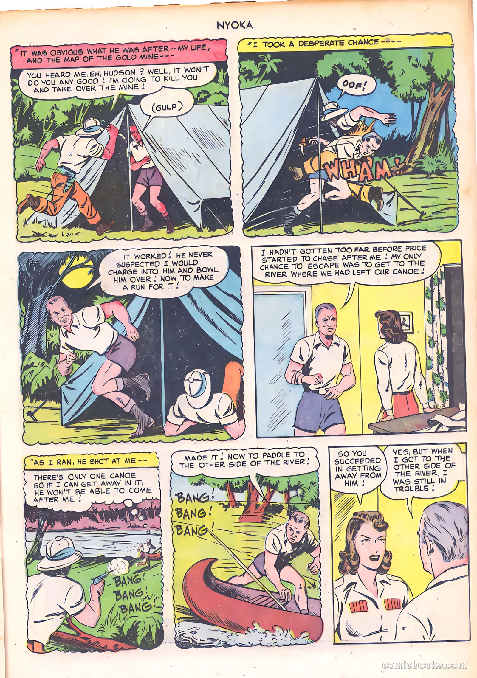 Nyoka the Jungle Girl #50 — page 29 of 52