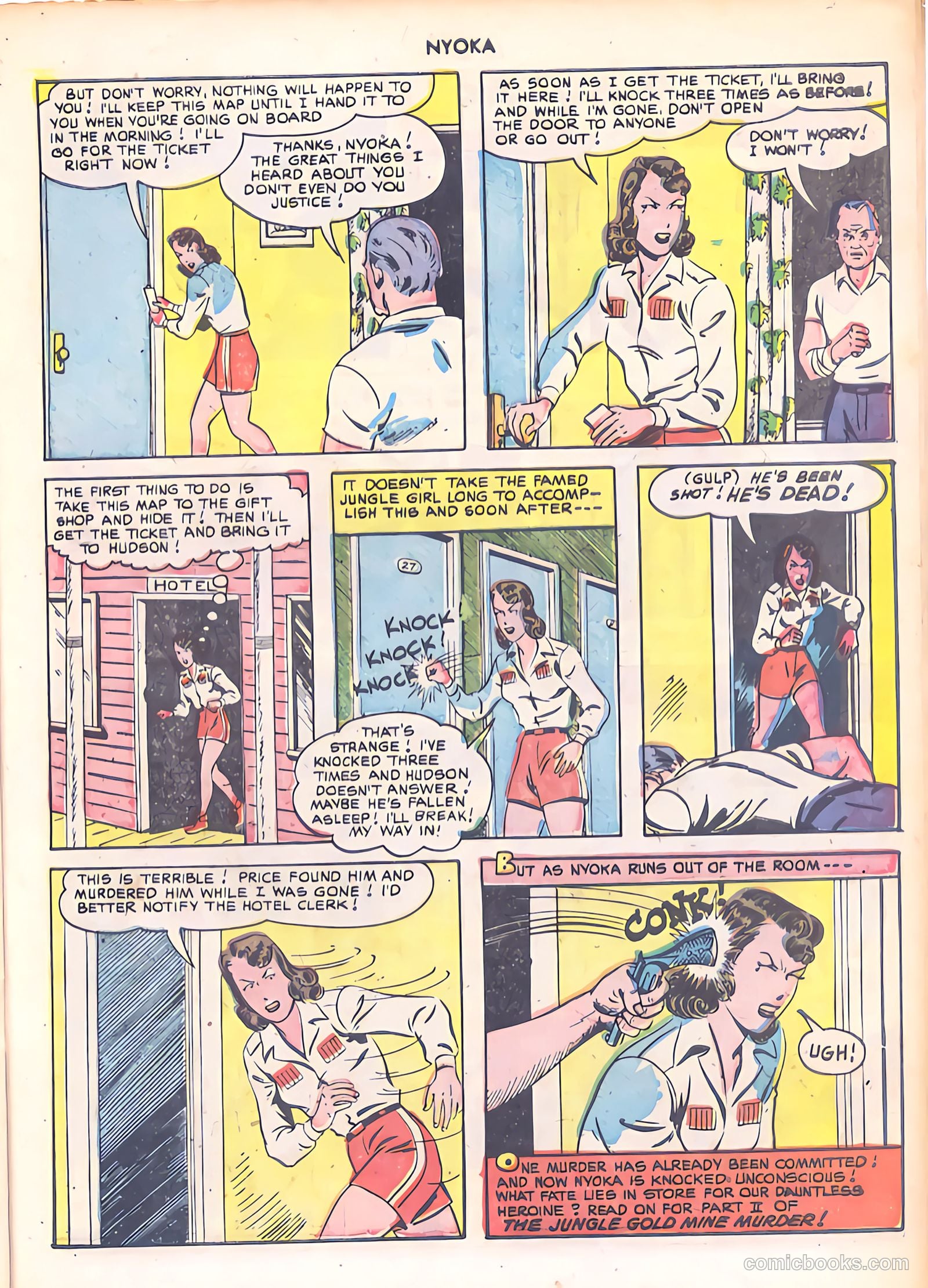 Nyoka the Jungle Girl #50 — page 31 of 52