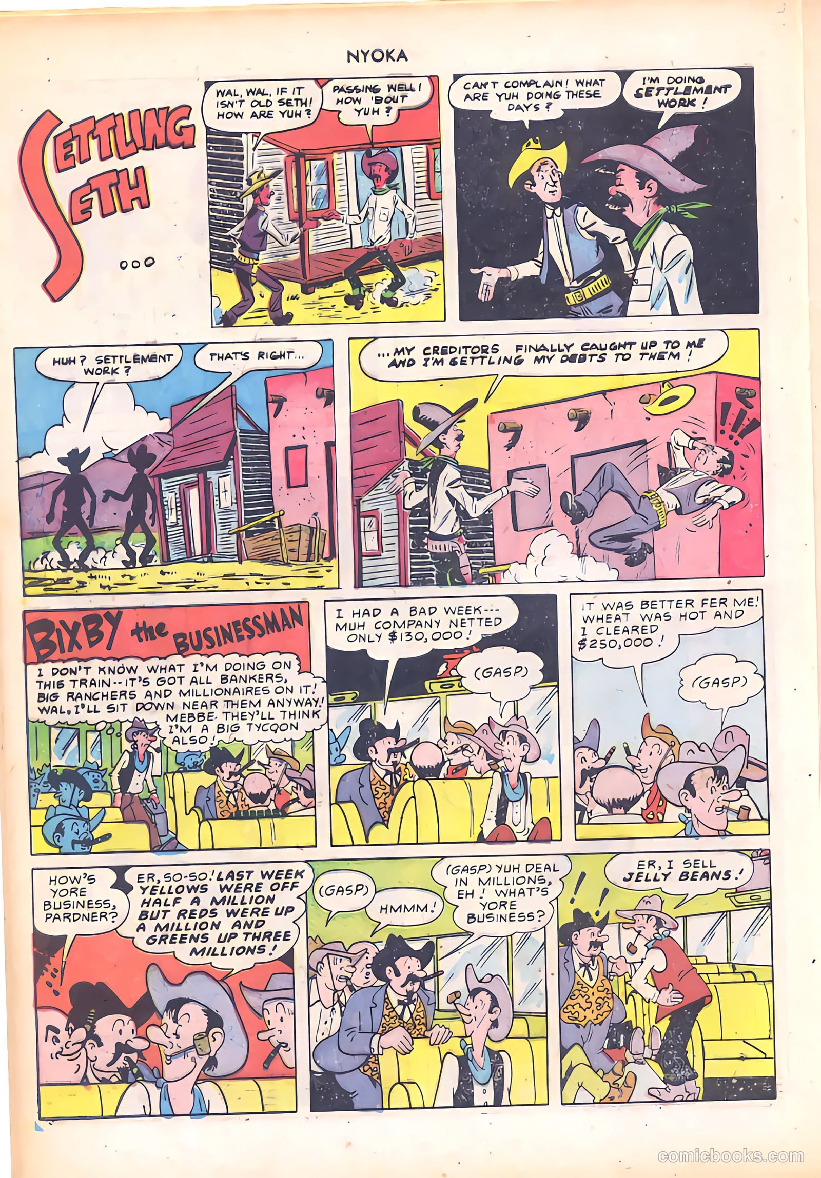 Nyoka the Jungle Girl #50 — page 32 of 52