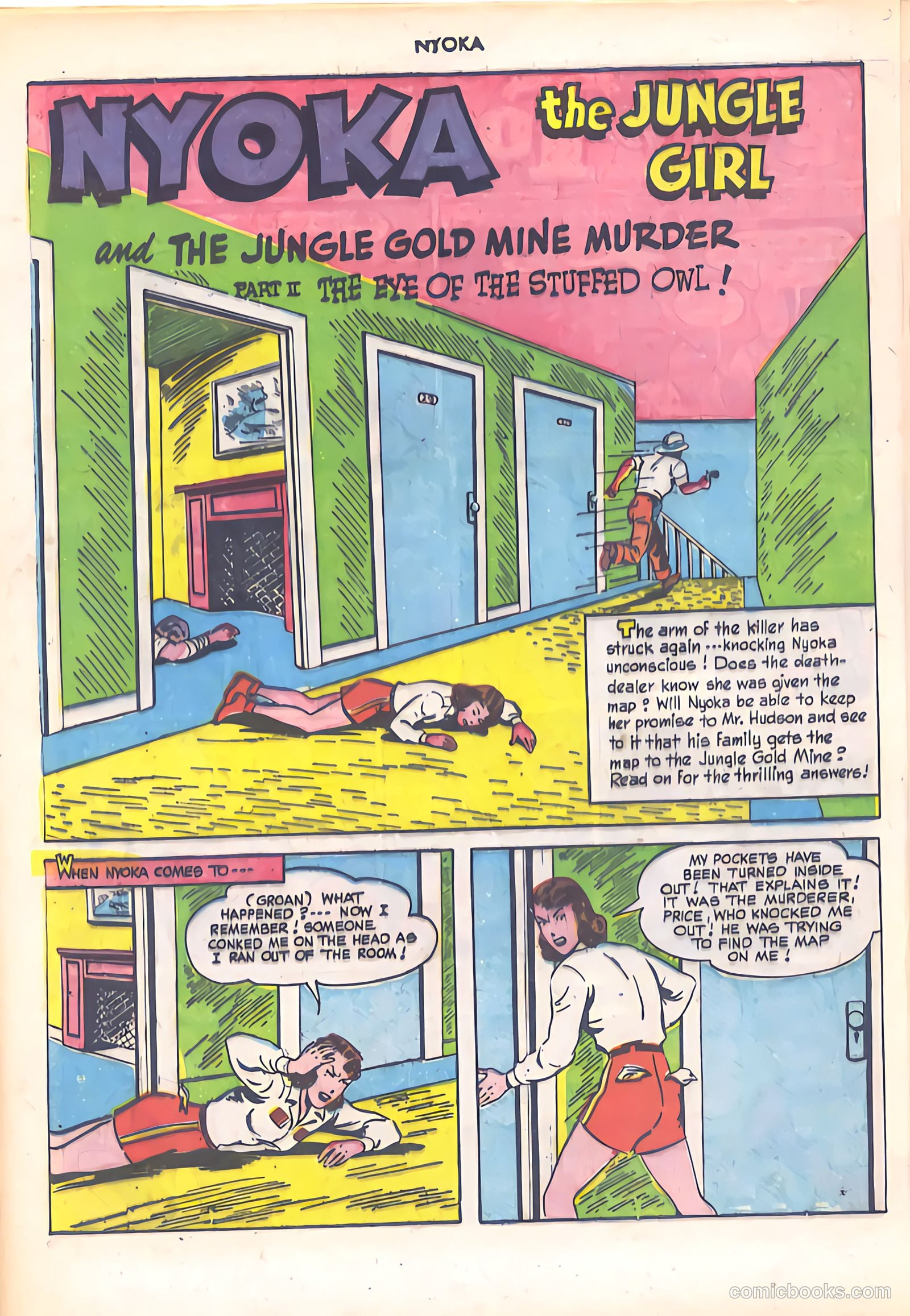 Nyoka the Jungle Girl #50 — page 36 of 52