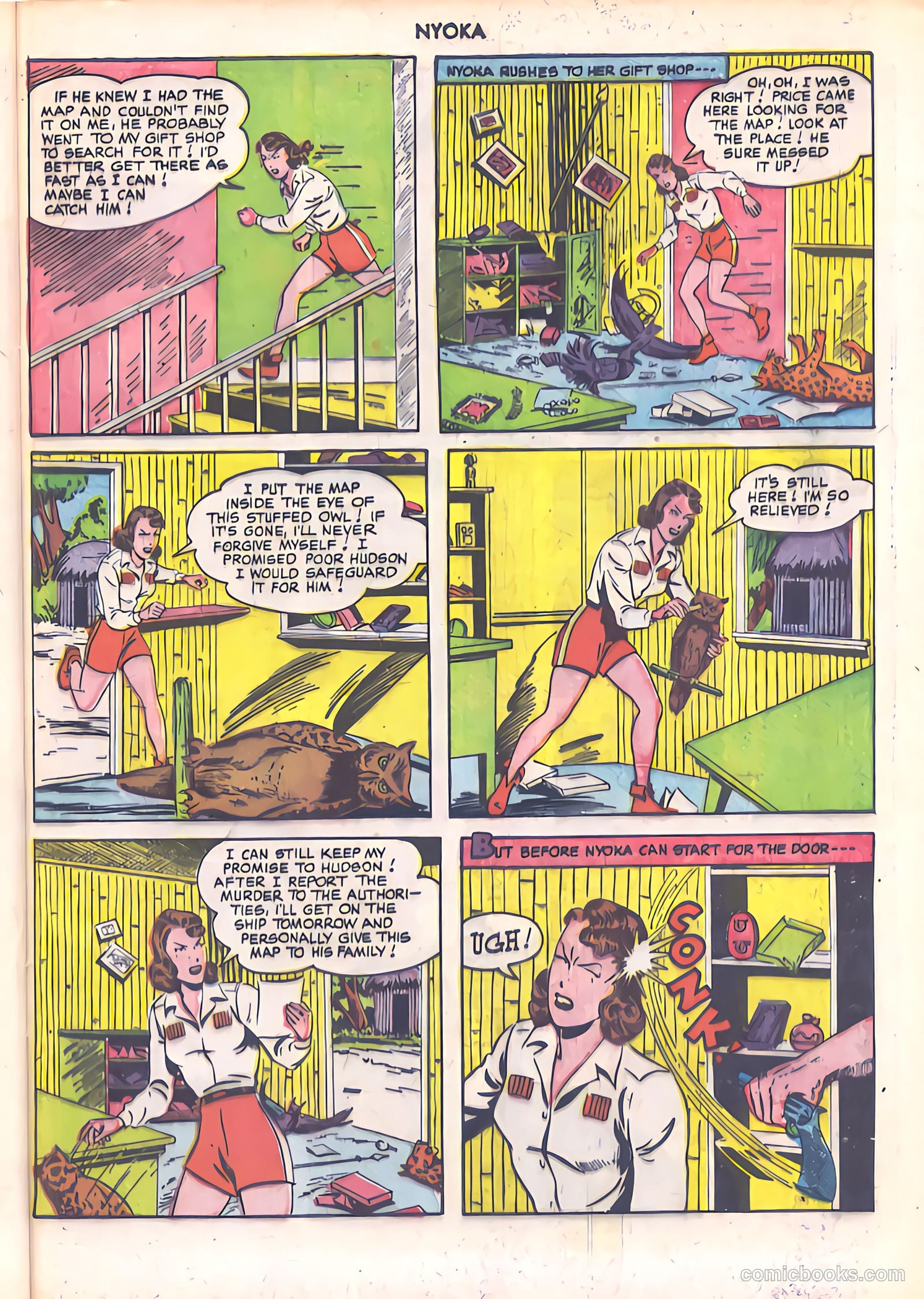 Nyoka the Jungle Girl #50 — page 37 of 52
