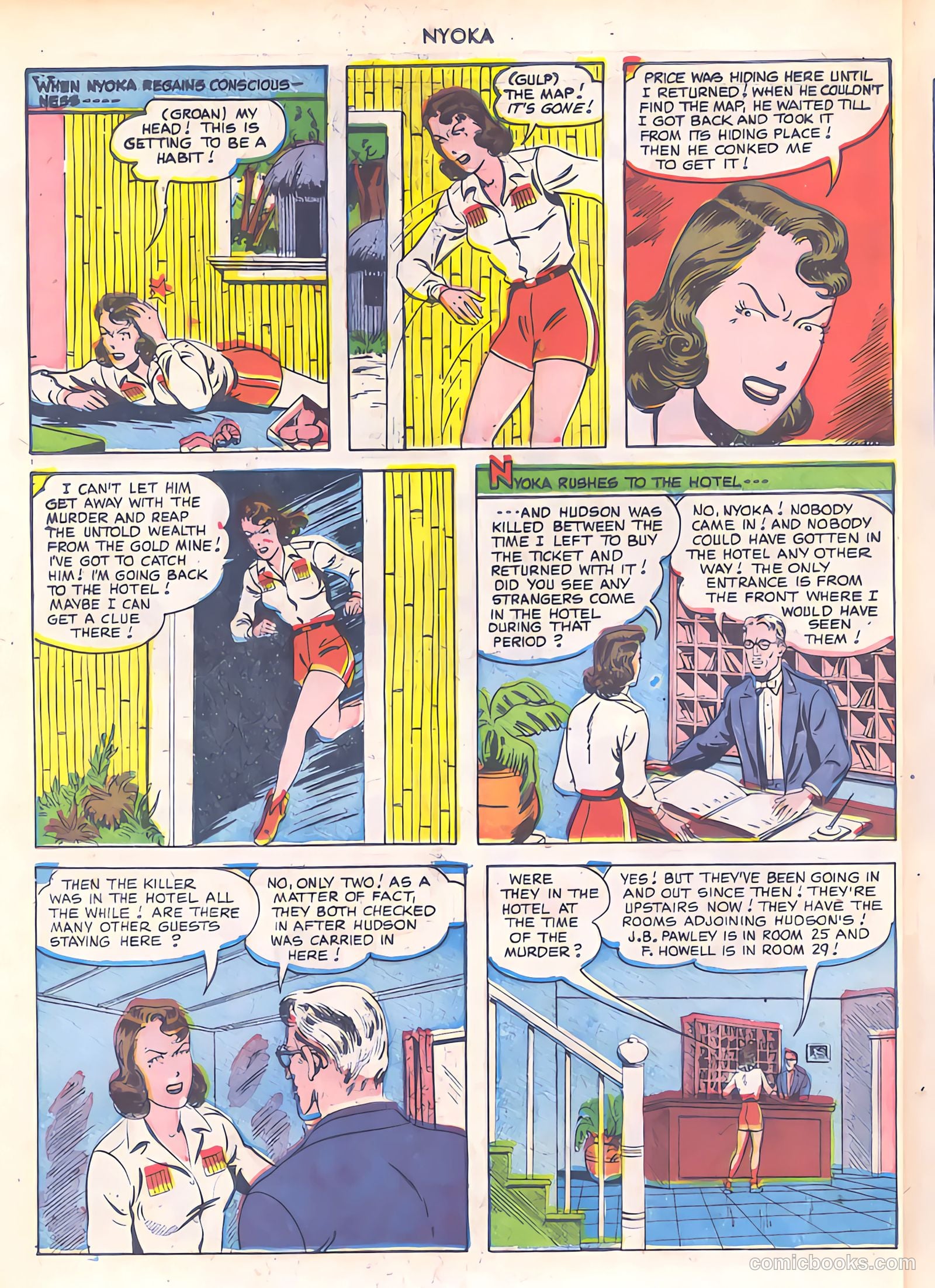 Nyoka the Jungle Girl #50 — page 38 of 52