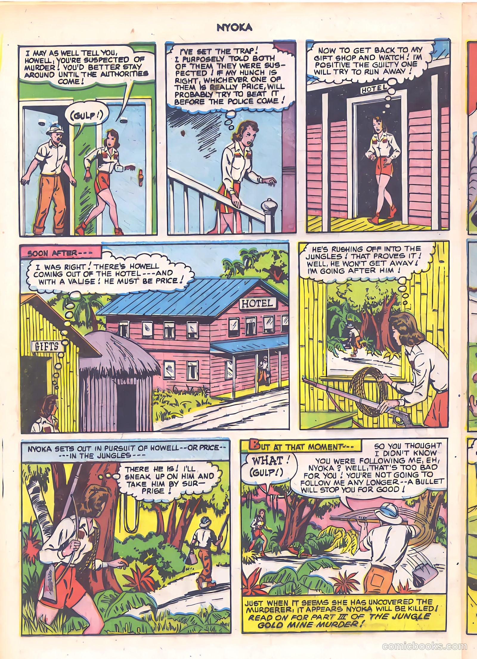 Nyoka the Jungle Girl #50 — page 40 of 52