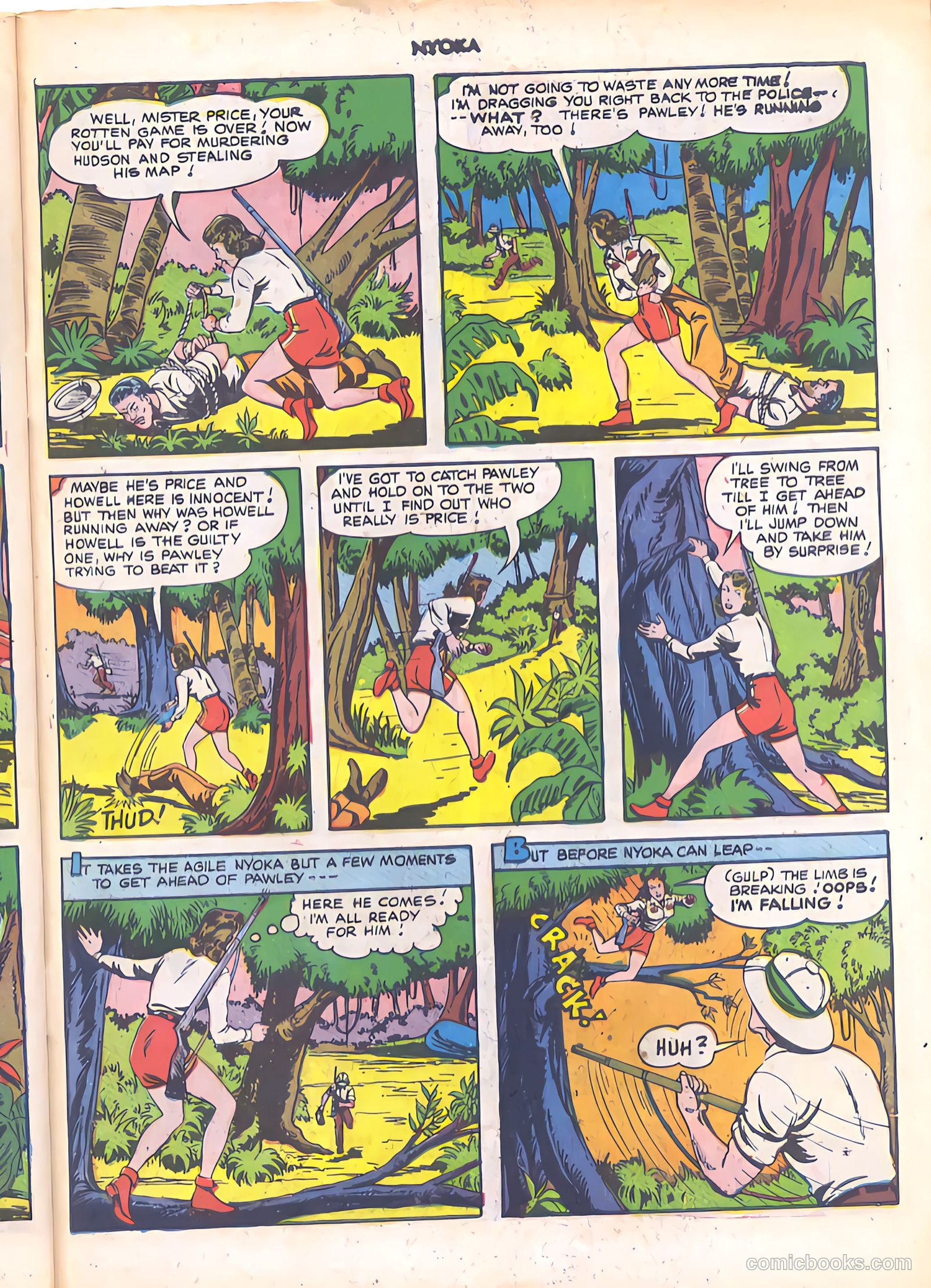 Nyoka the Jungle Girl #50 — page 47 of 52