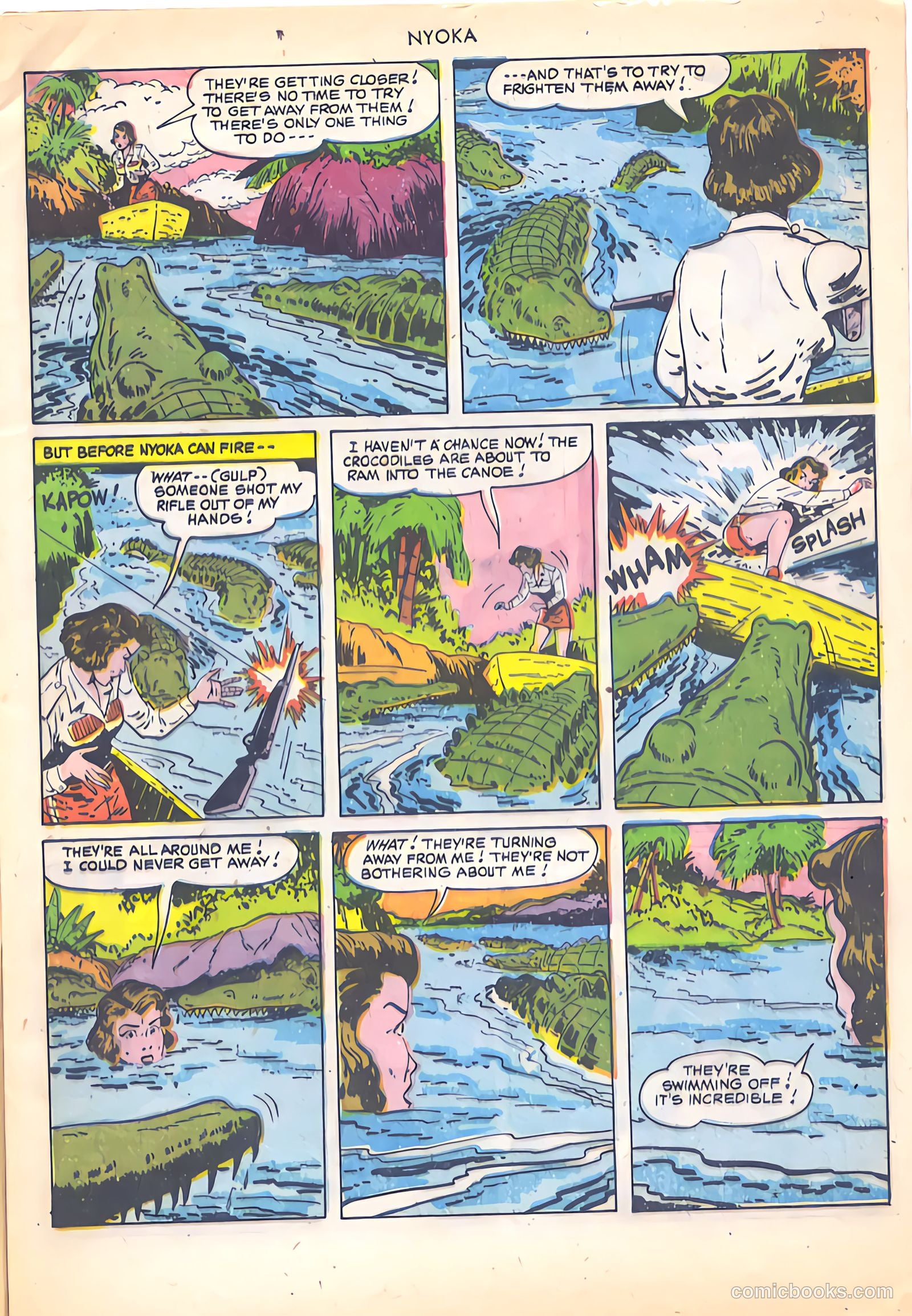 Nyoka the Jungle Girl #51 — page 5 of 52