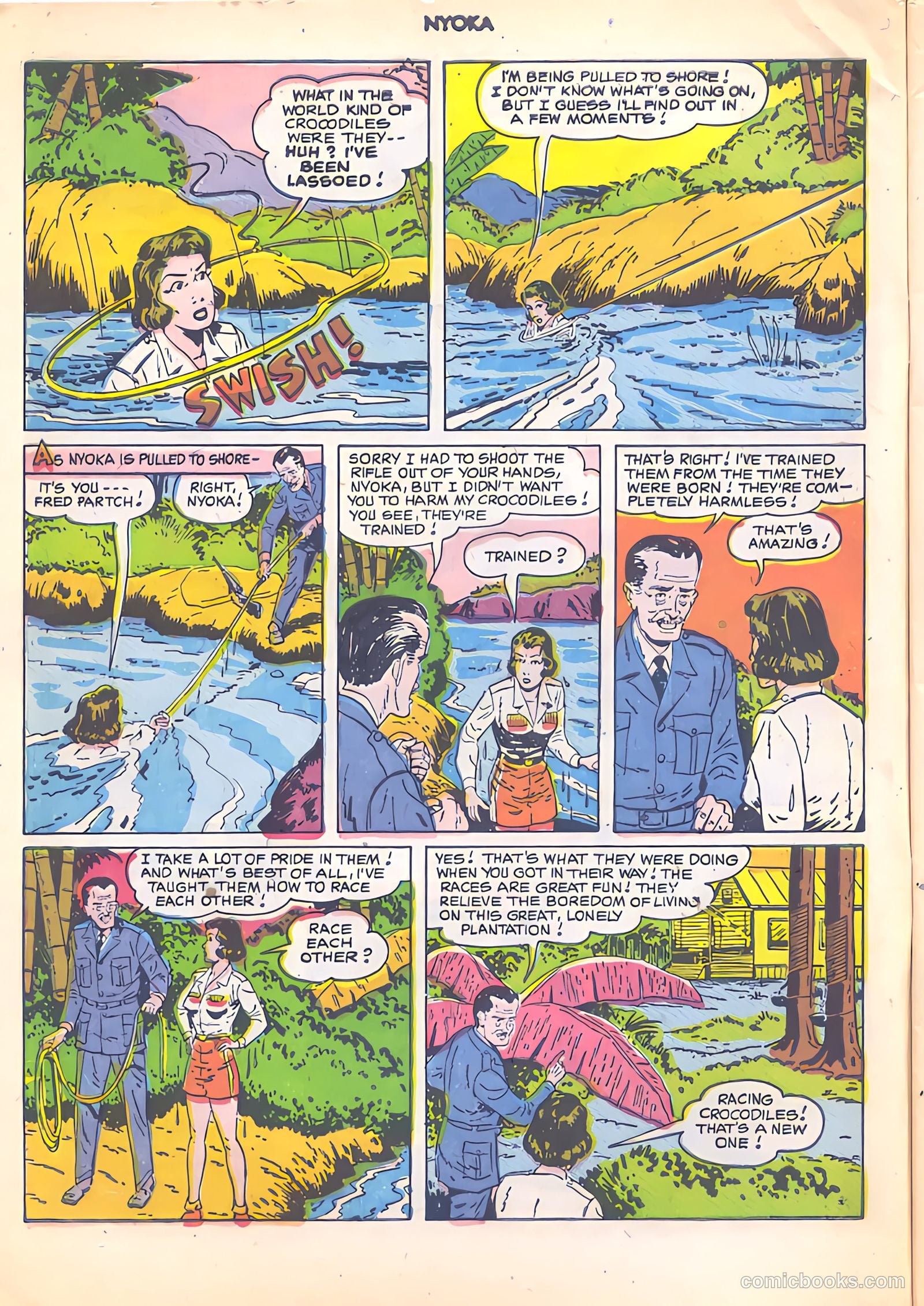 Nyoka the Jungle Girl #51 — page 6 of 52