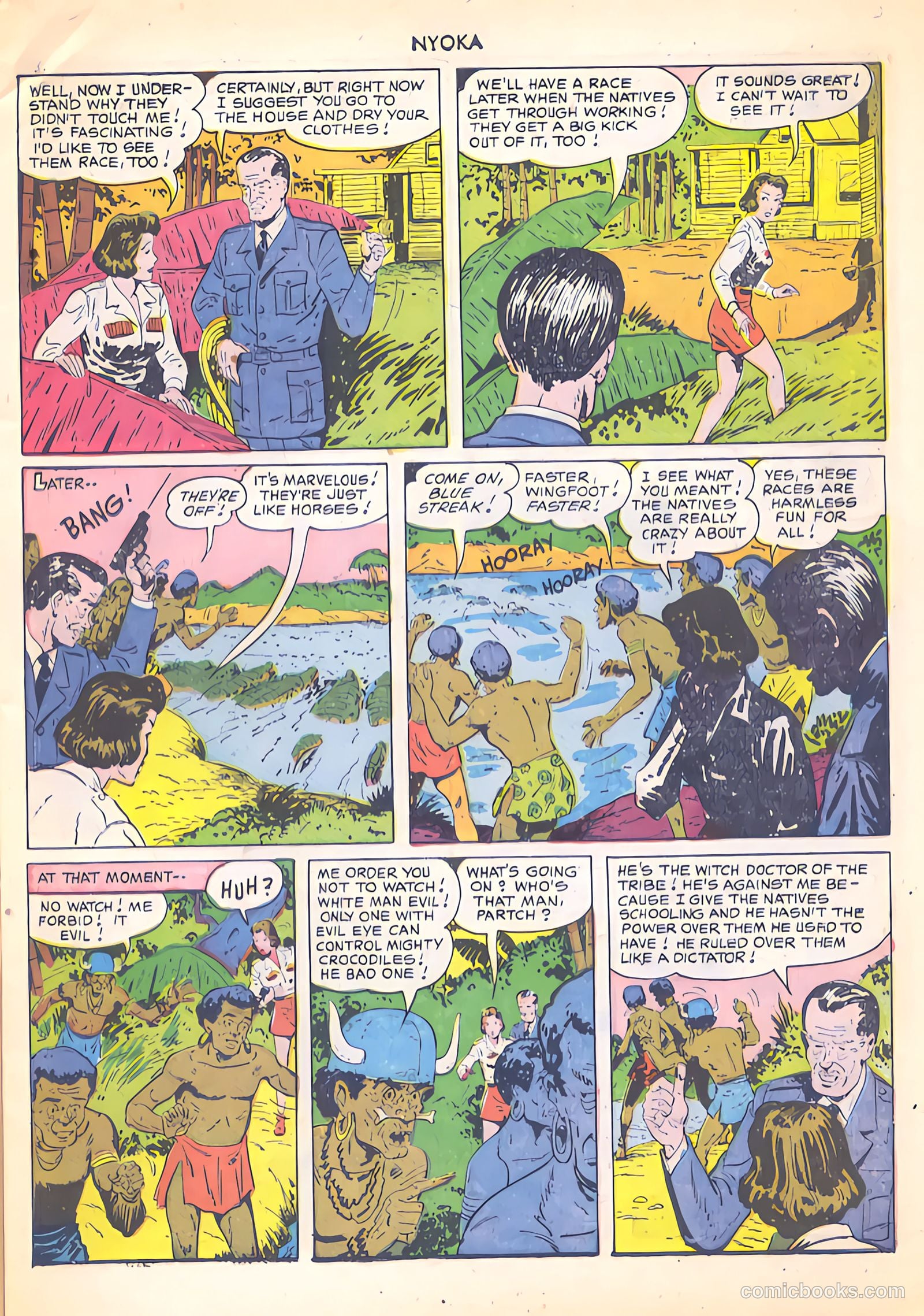 Nyoka the Jungle Girl #51 — page 7 of 52