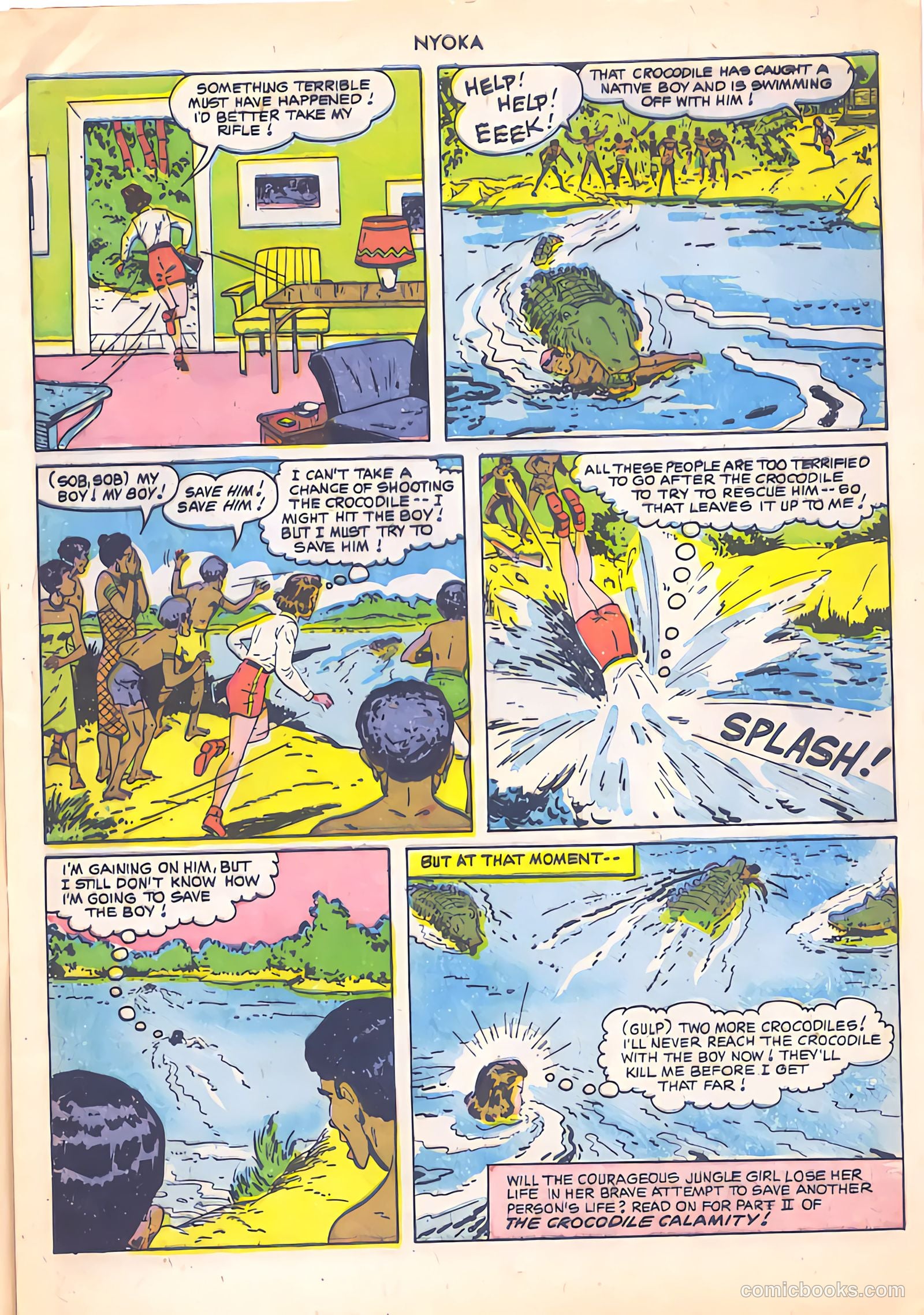 Nyoka the Jungle Girl #51 — page 9 of 52