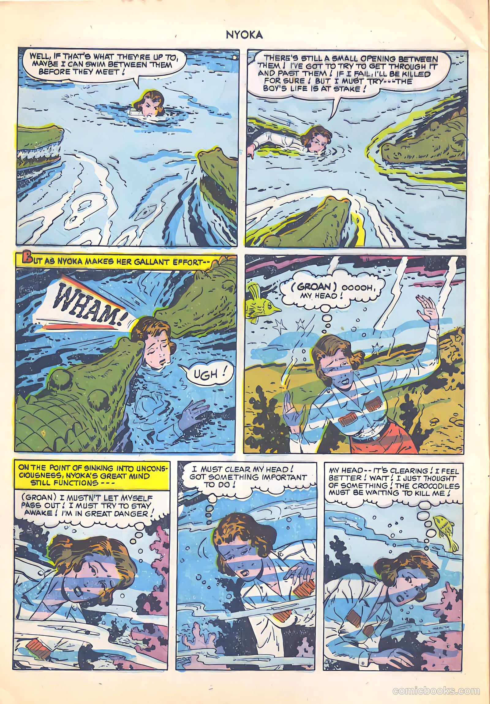 Nyoka the Jungle Girl #51 — page 12 of 52