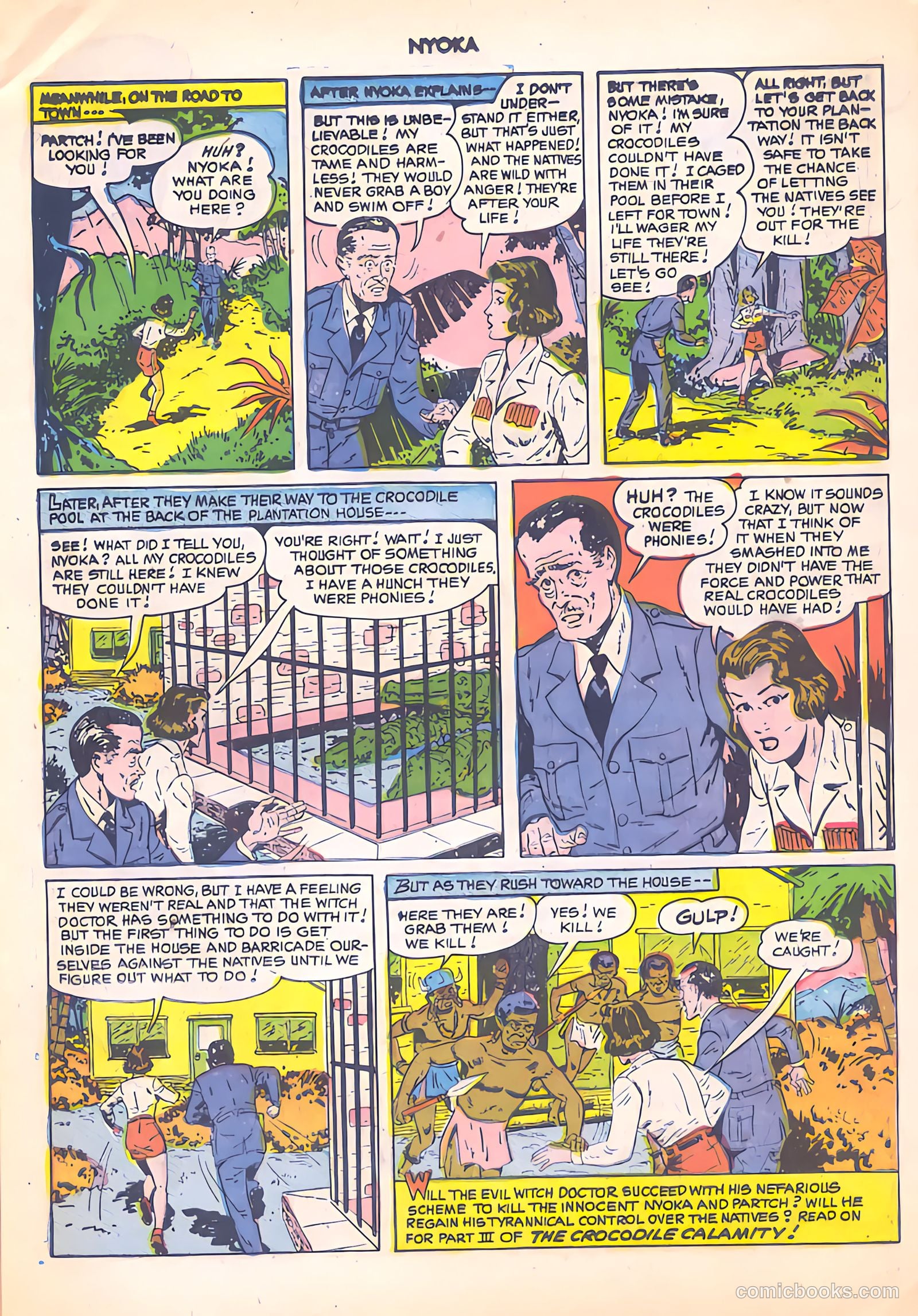 Nyoka the Jungle Girl #51 — page 15 of 52