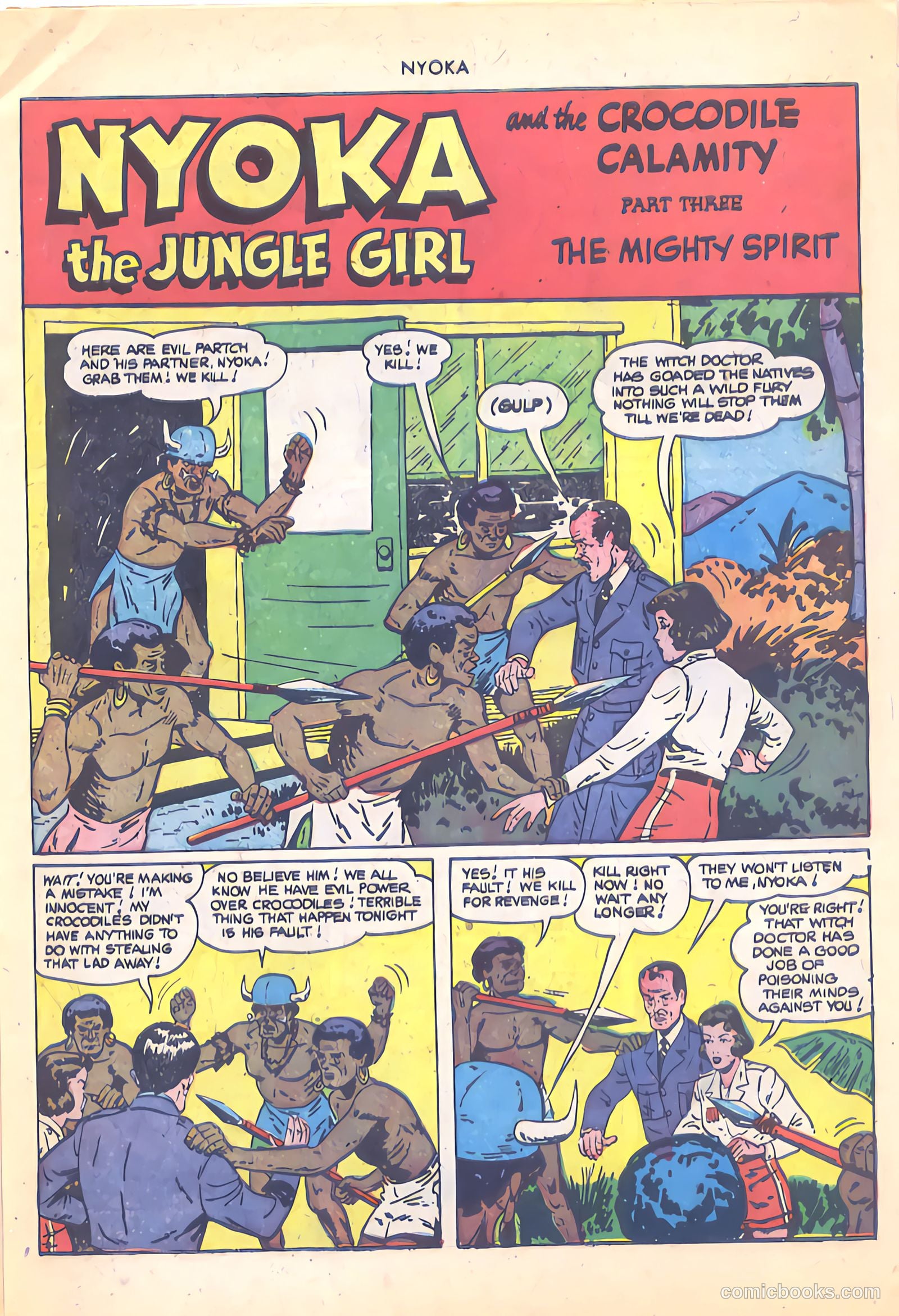 Nyoka the Jungle Girl #51 — page 19 of 52