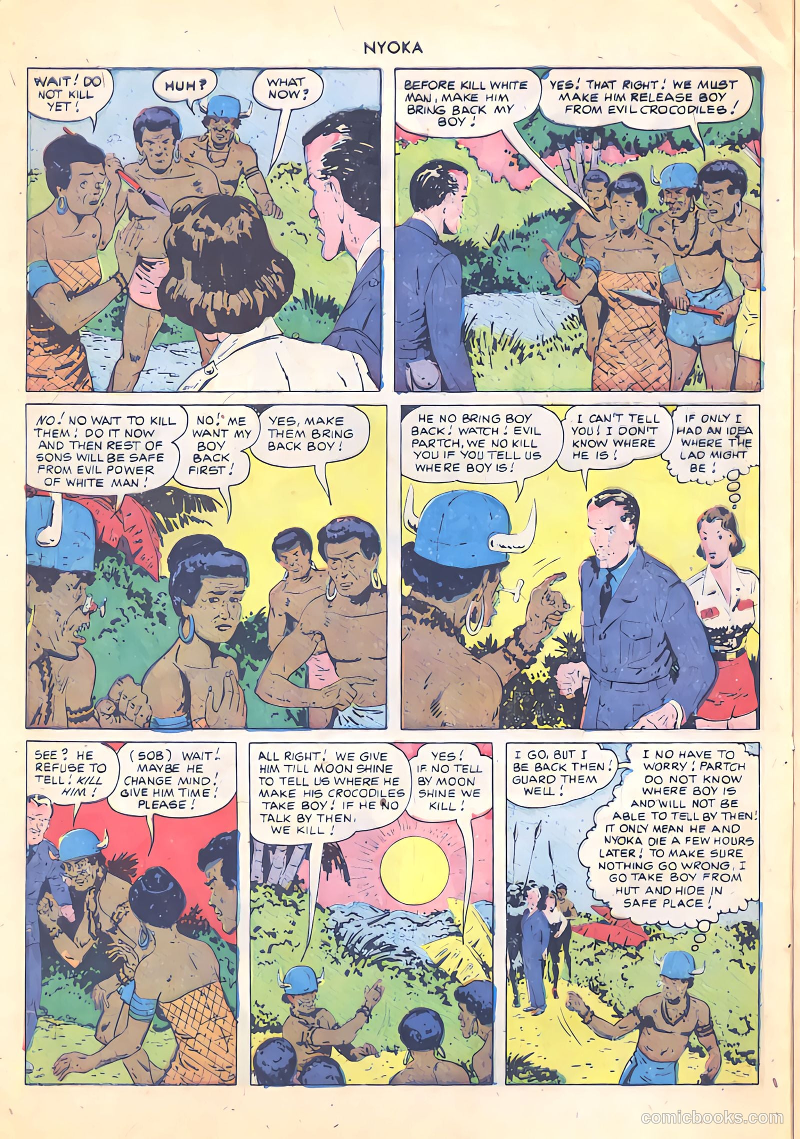 Nyoka the Jungle Girl #51 — page 20 of 52