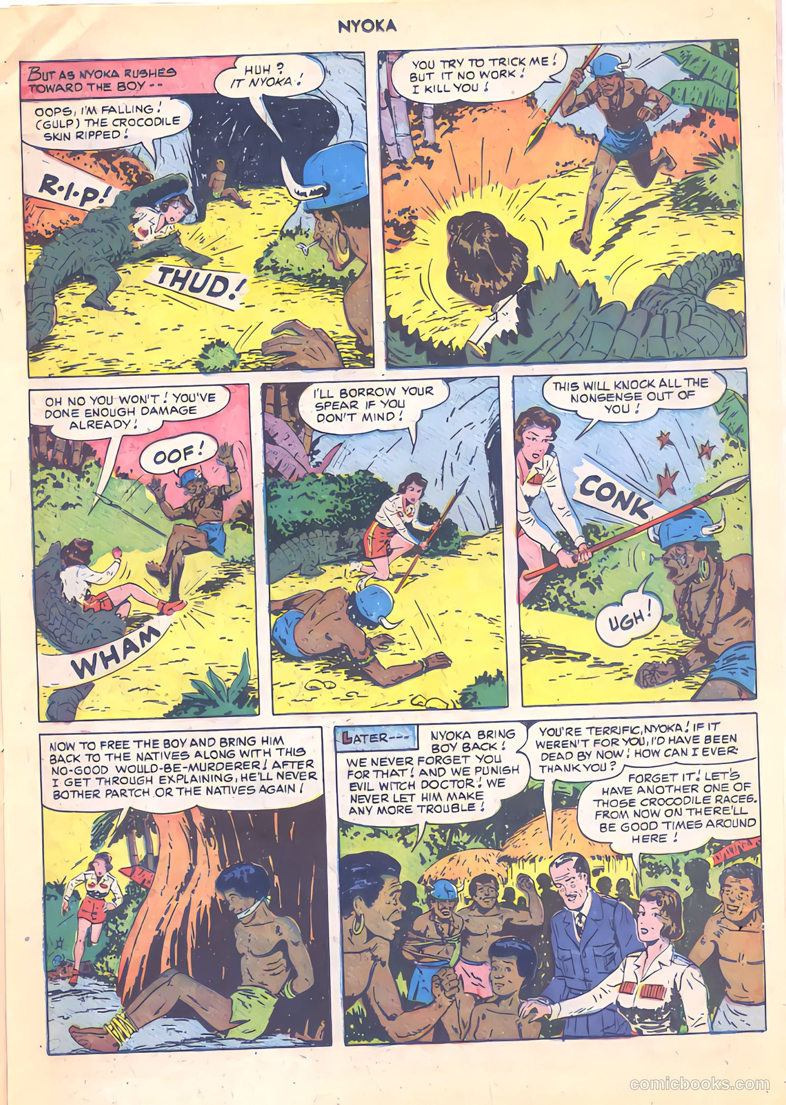 Nyoka the Jungle Girl #51 — page 23 of 52