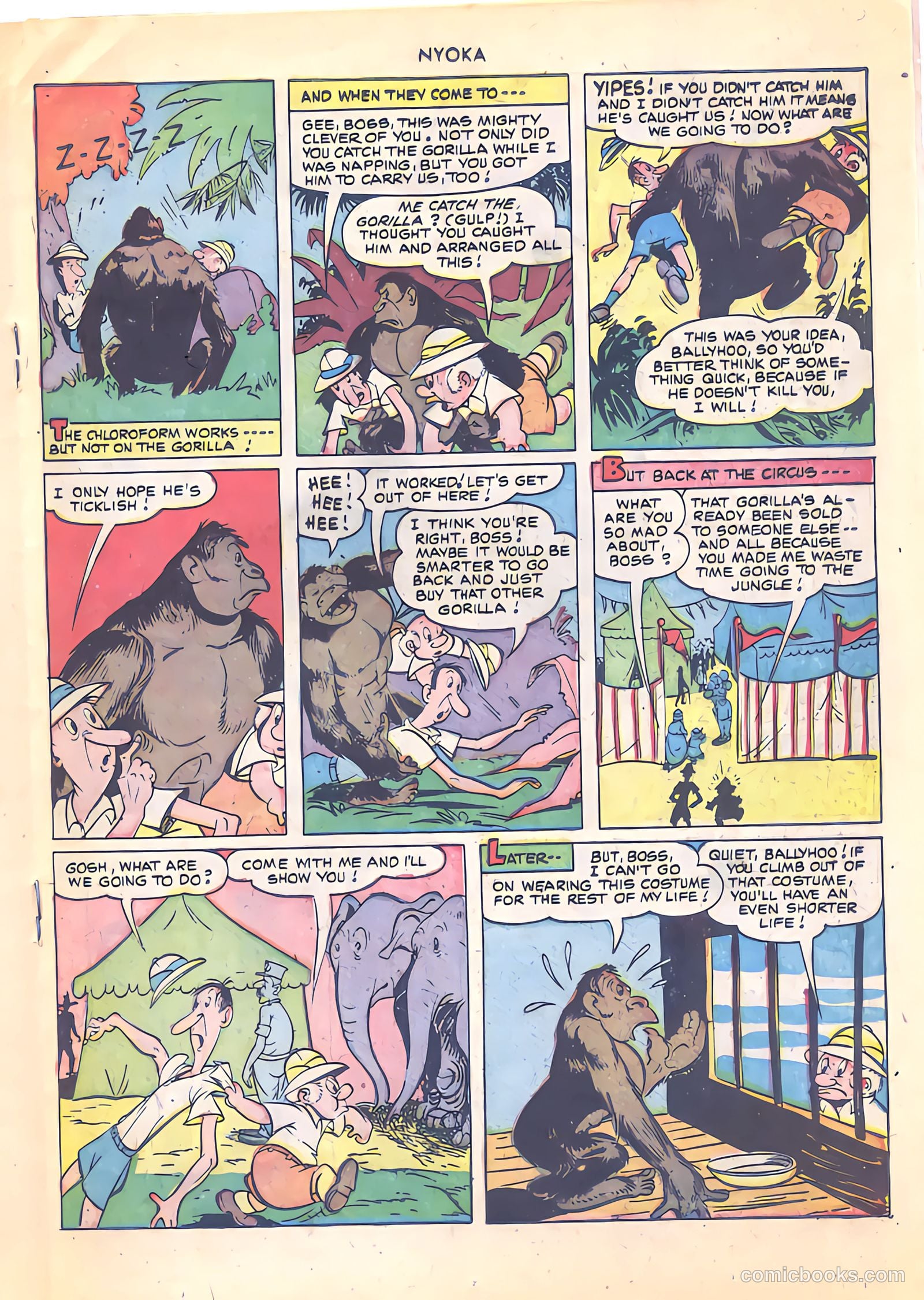 Nyoka the Jungle Girl #51 — page 27 of 52