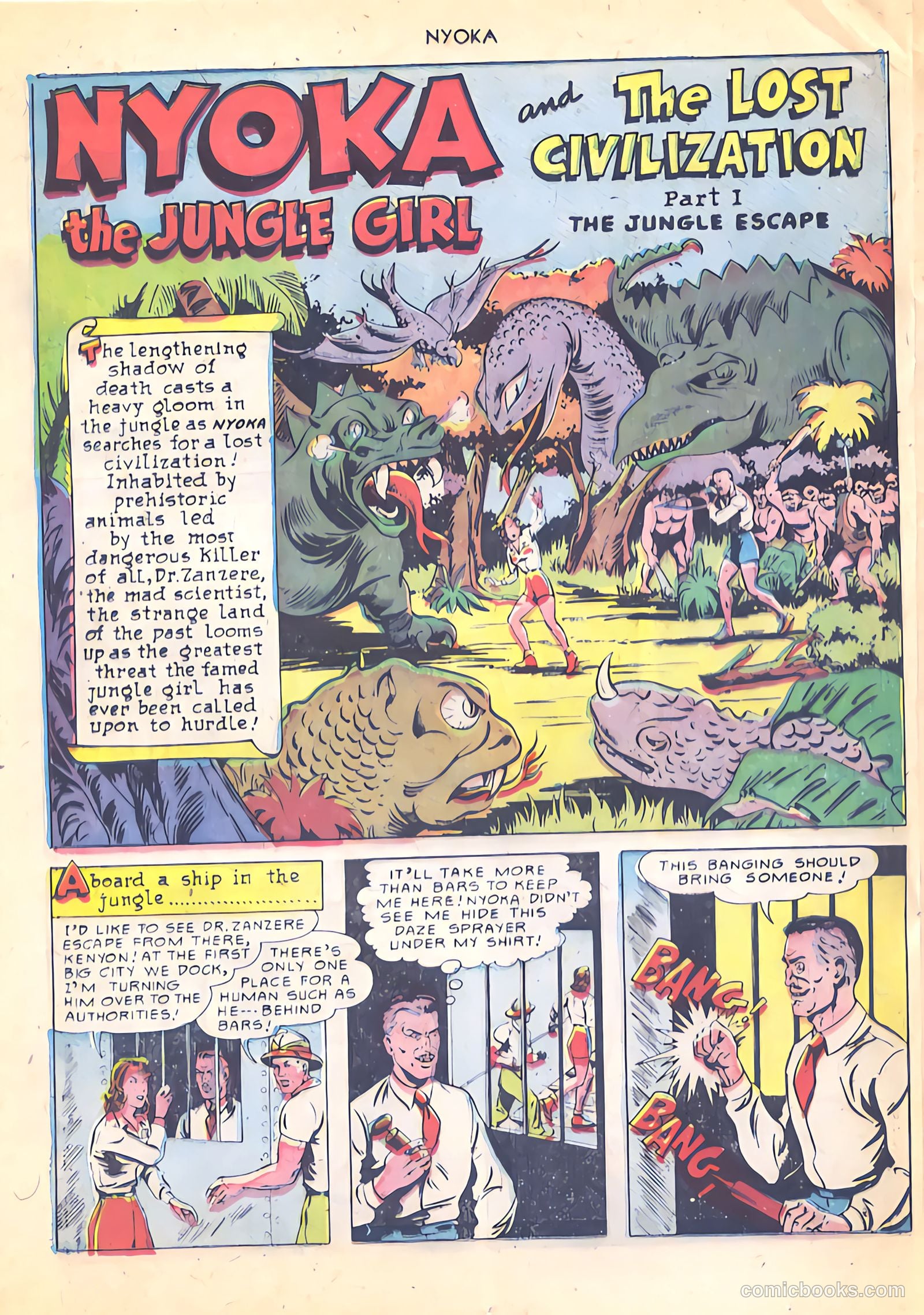 Nyoka the Jungle Girl #51 — page 28 of 52