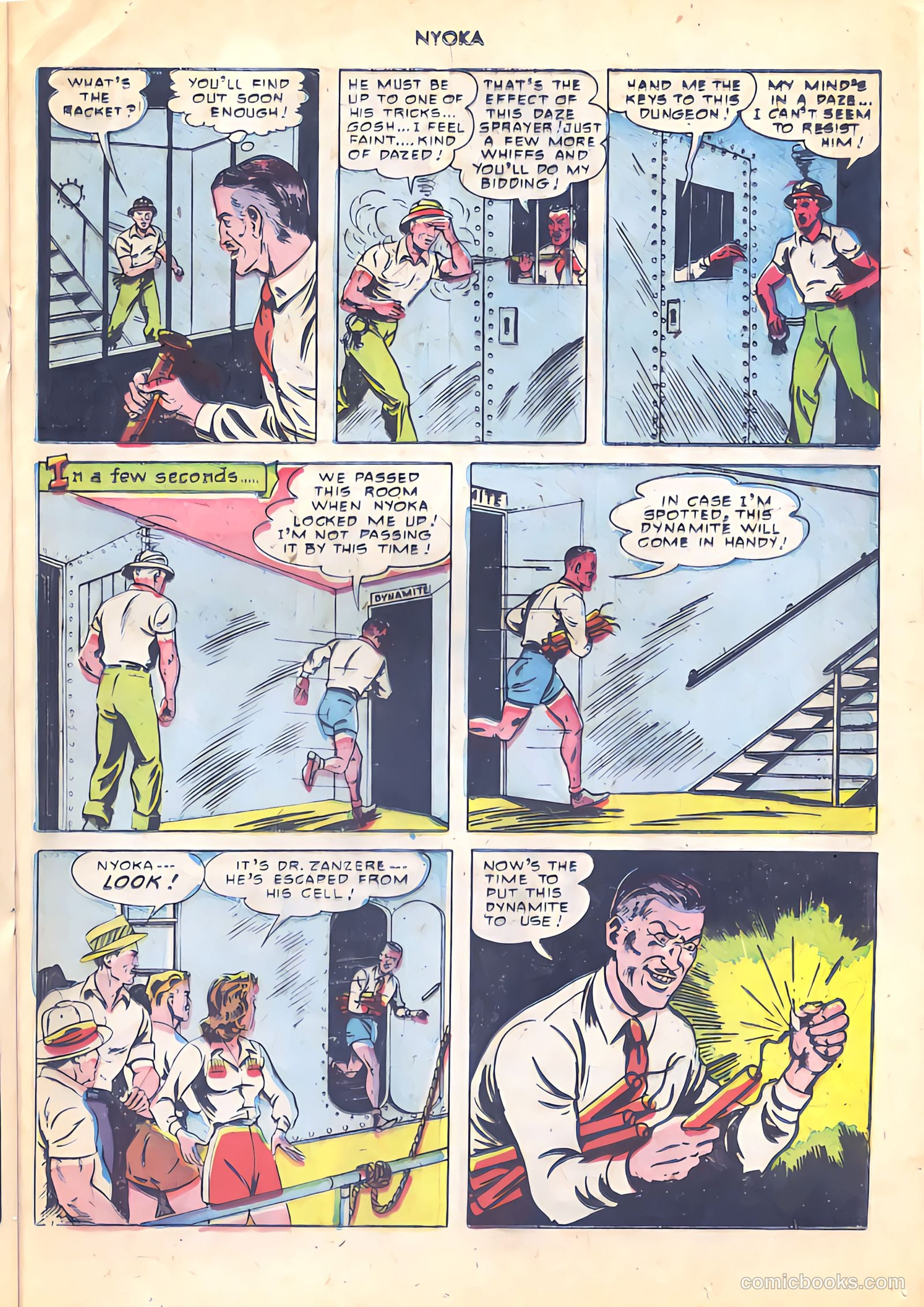 Nyoka the Jungle Girl #51 — page 29 of 52