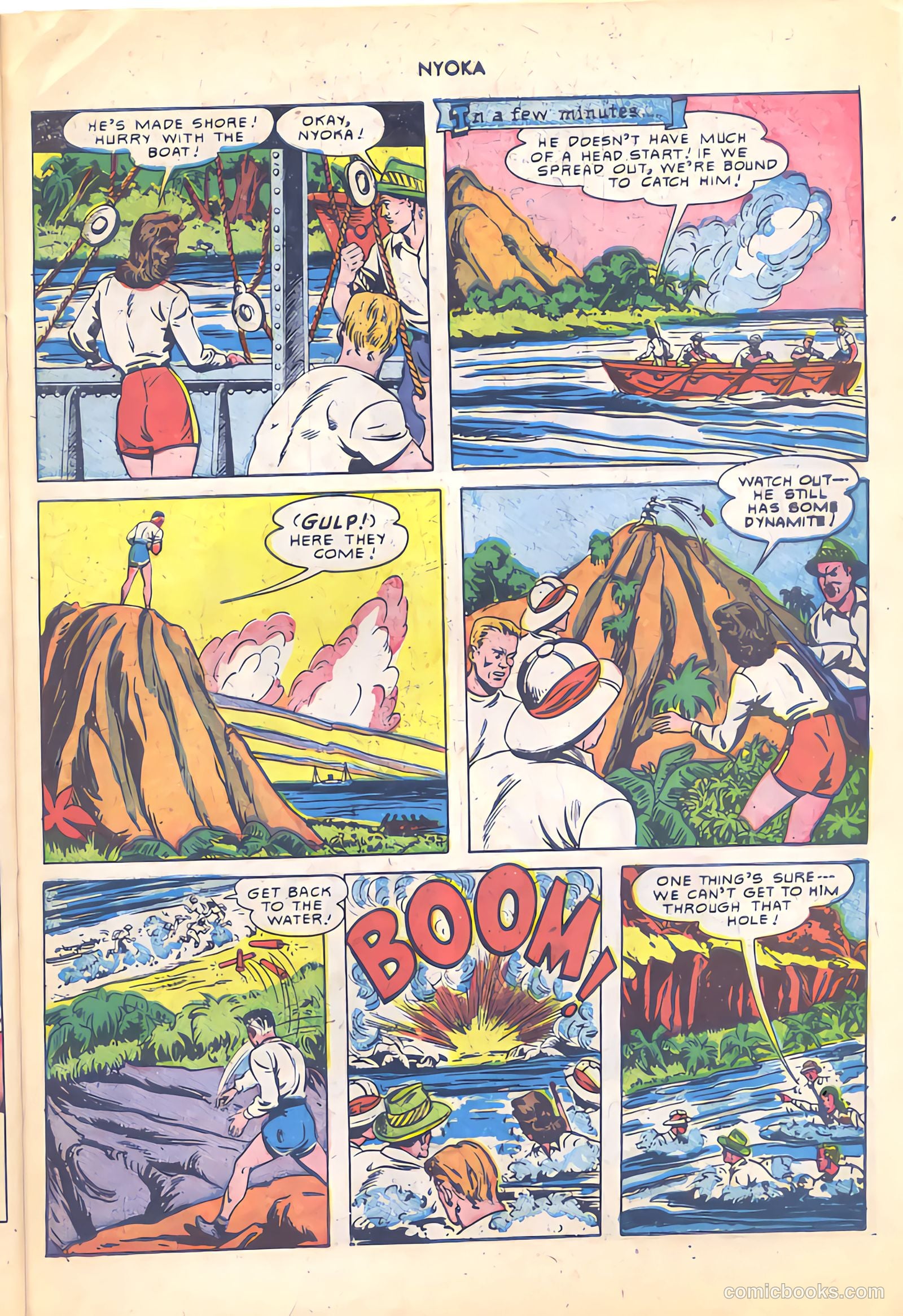 Nyoka the Jungle Girl #51 — page 31 of 52