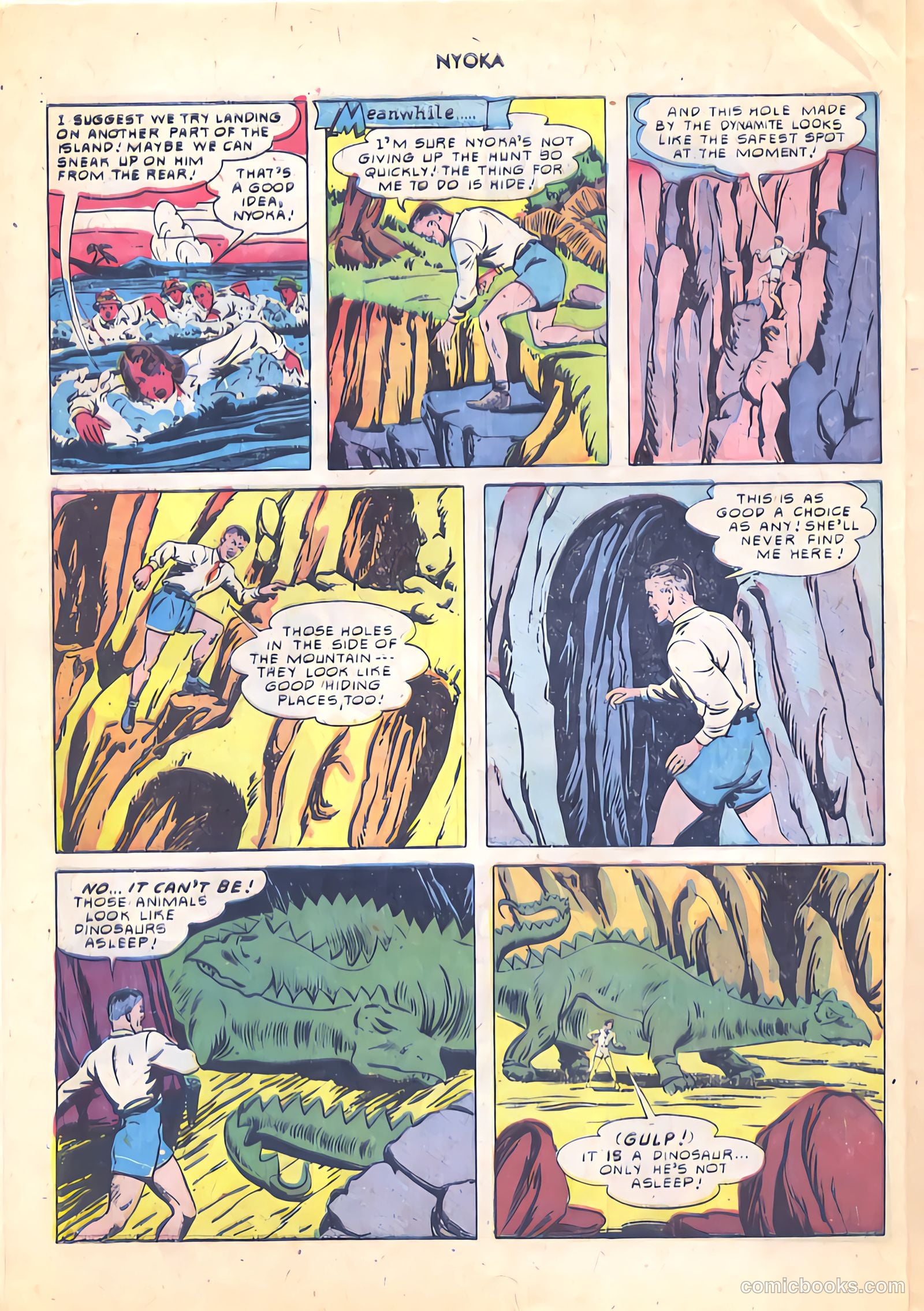 Nyoka the Jungle Girl #51 — page 32 of 52