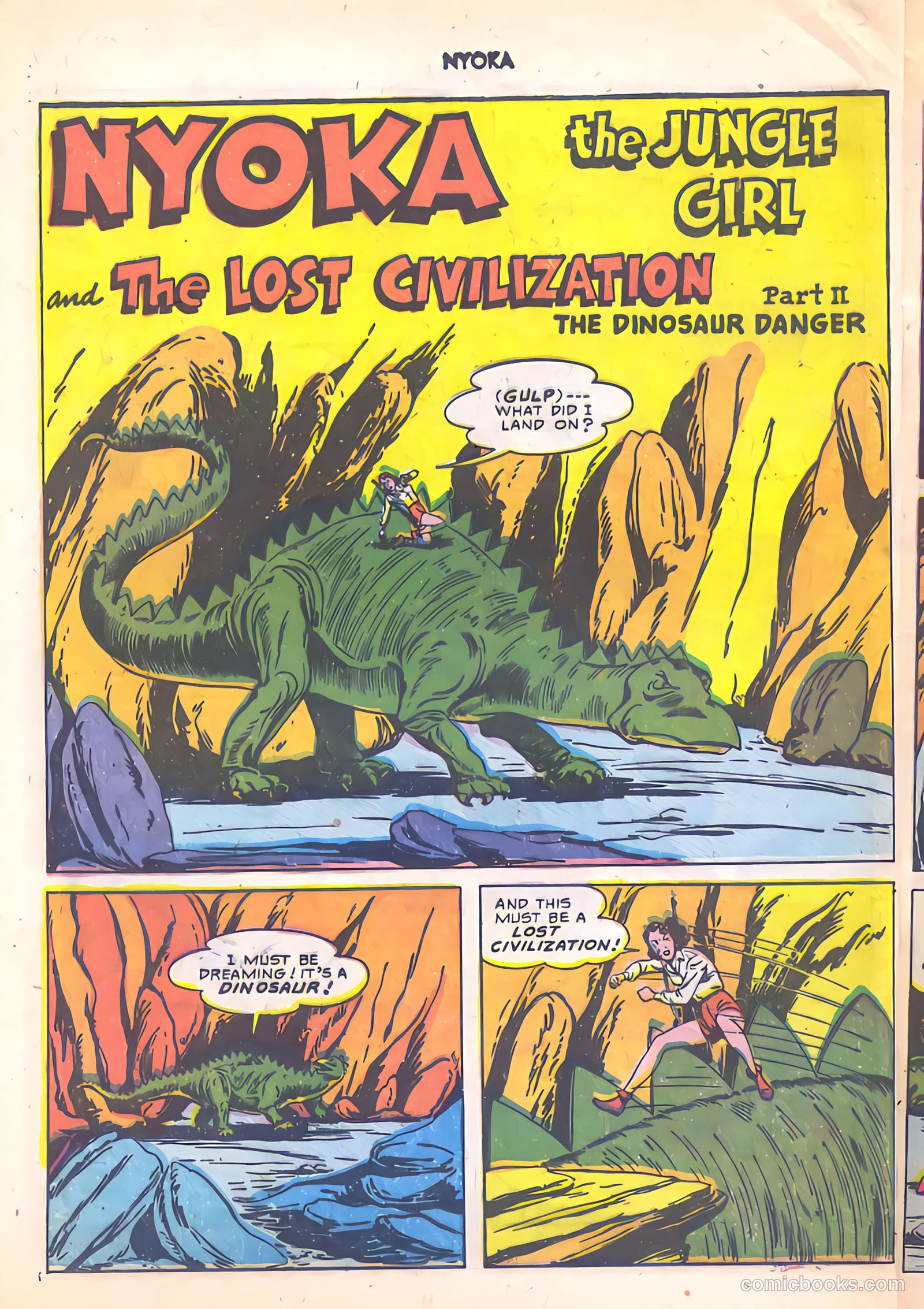 Nyoka the Jungle Girl #51 — page 36 of 52