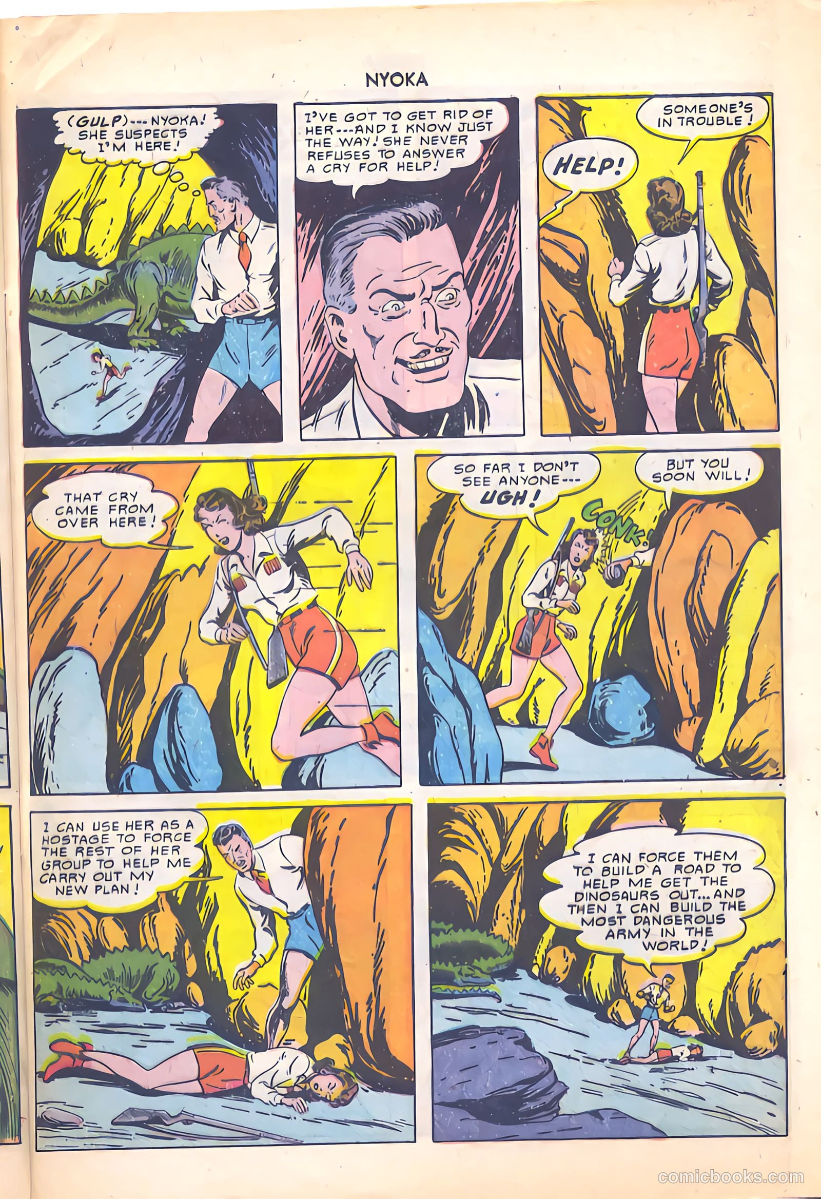 Nyoka the Jungle Girl #51 — page 37 of 52