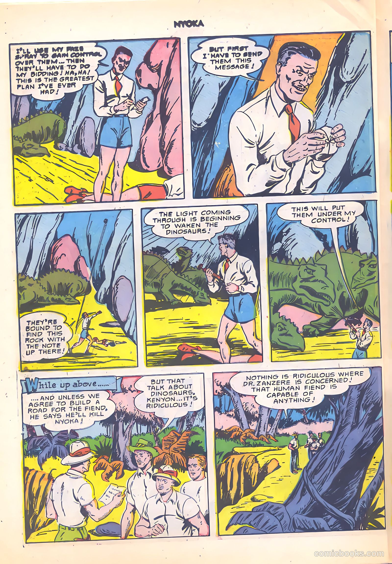 Nyoka the Jungle Girl #51 — page 38 of 52