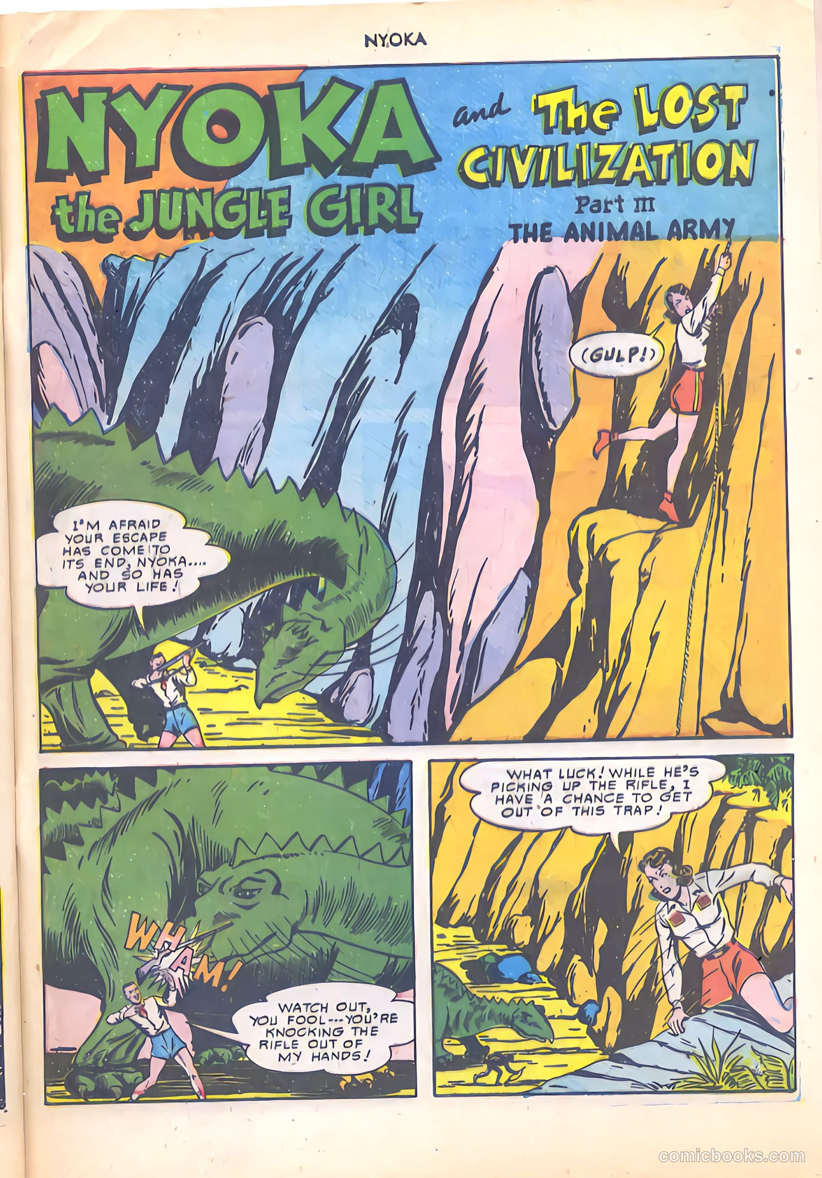 Nyoka the Jungle Girl #51 — page 45 of 52