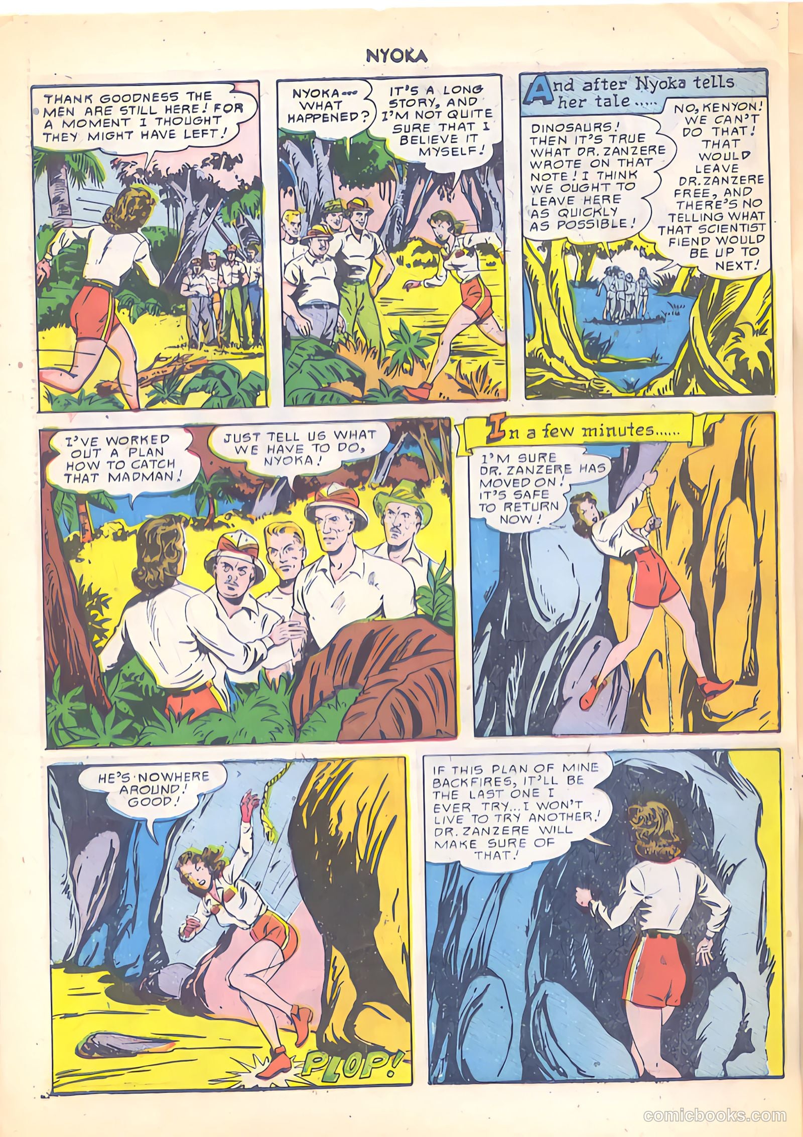 Nyoka the Jungle Girl #51 — page 46 of 52