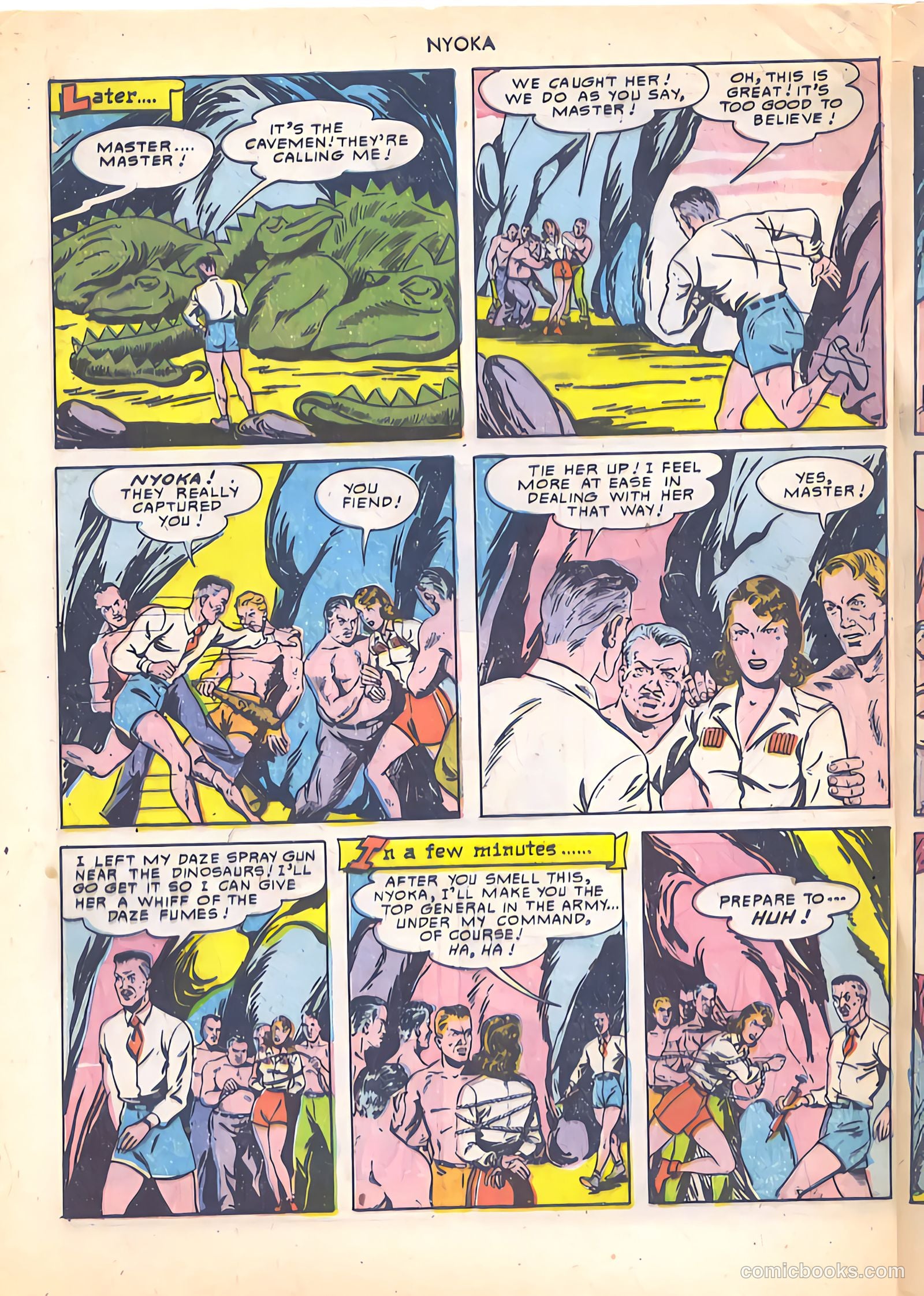 Nyoka the Jungle Girl #51 — page 48 of 52