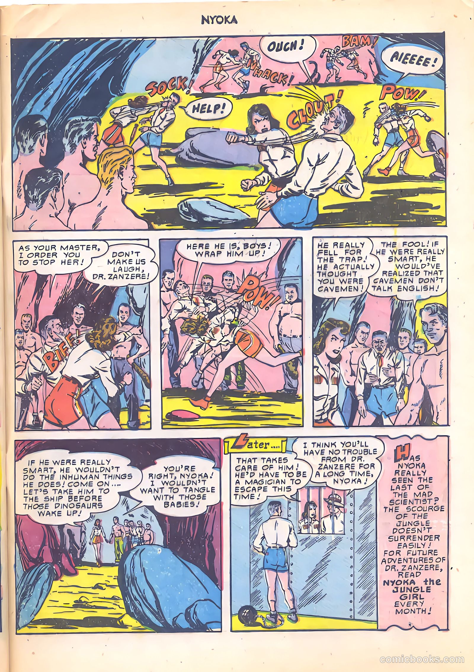 Nyoka the Jungle Girl #51 — page 49 of 52