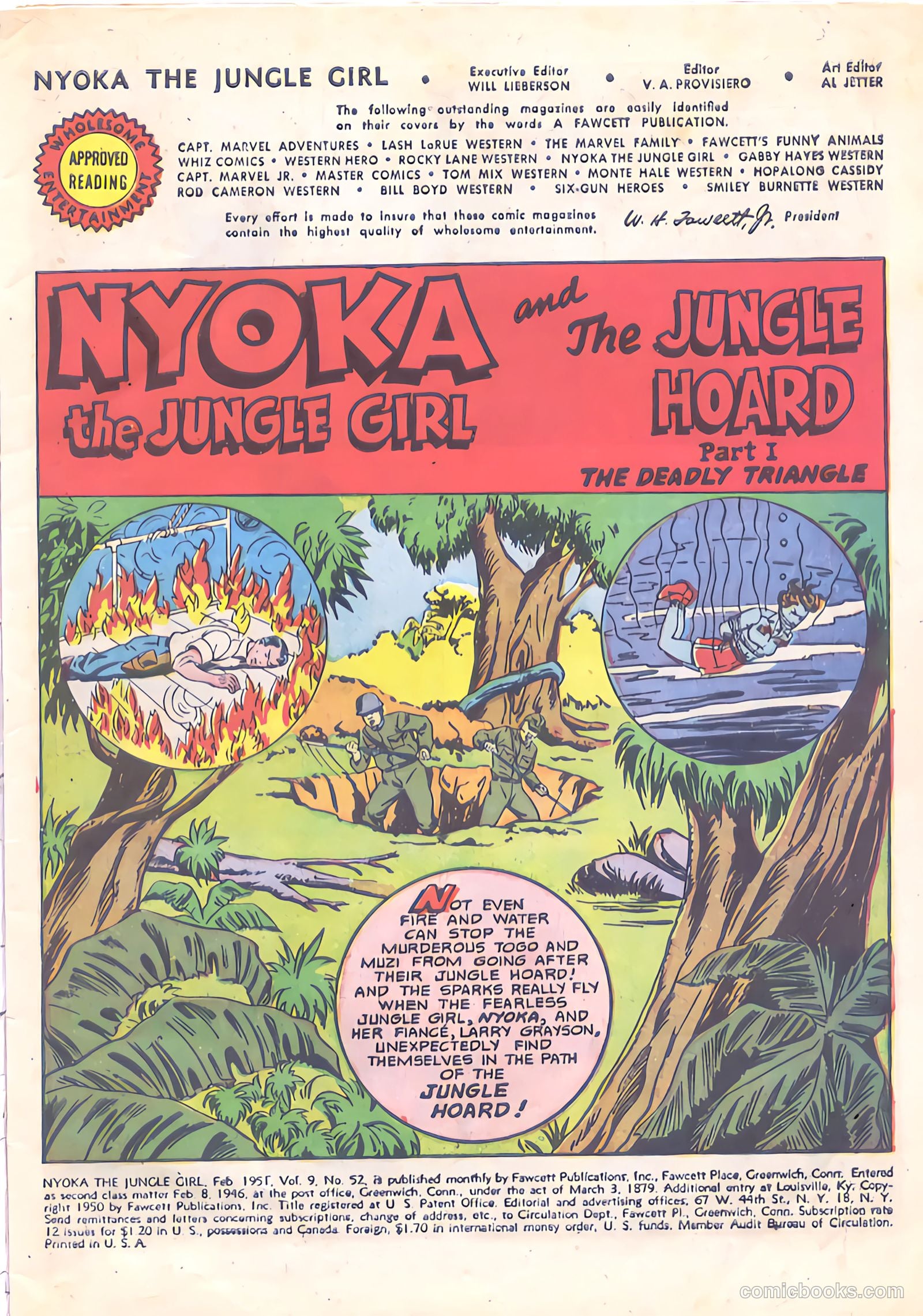Nyoka the Jungle Girl #52 — page 3 of 36