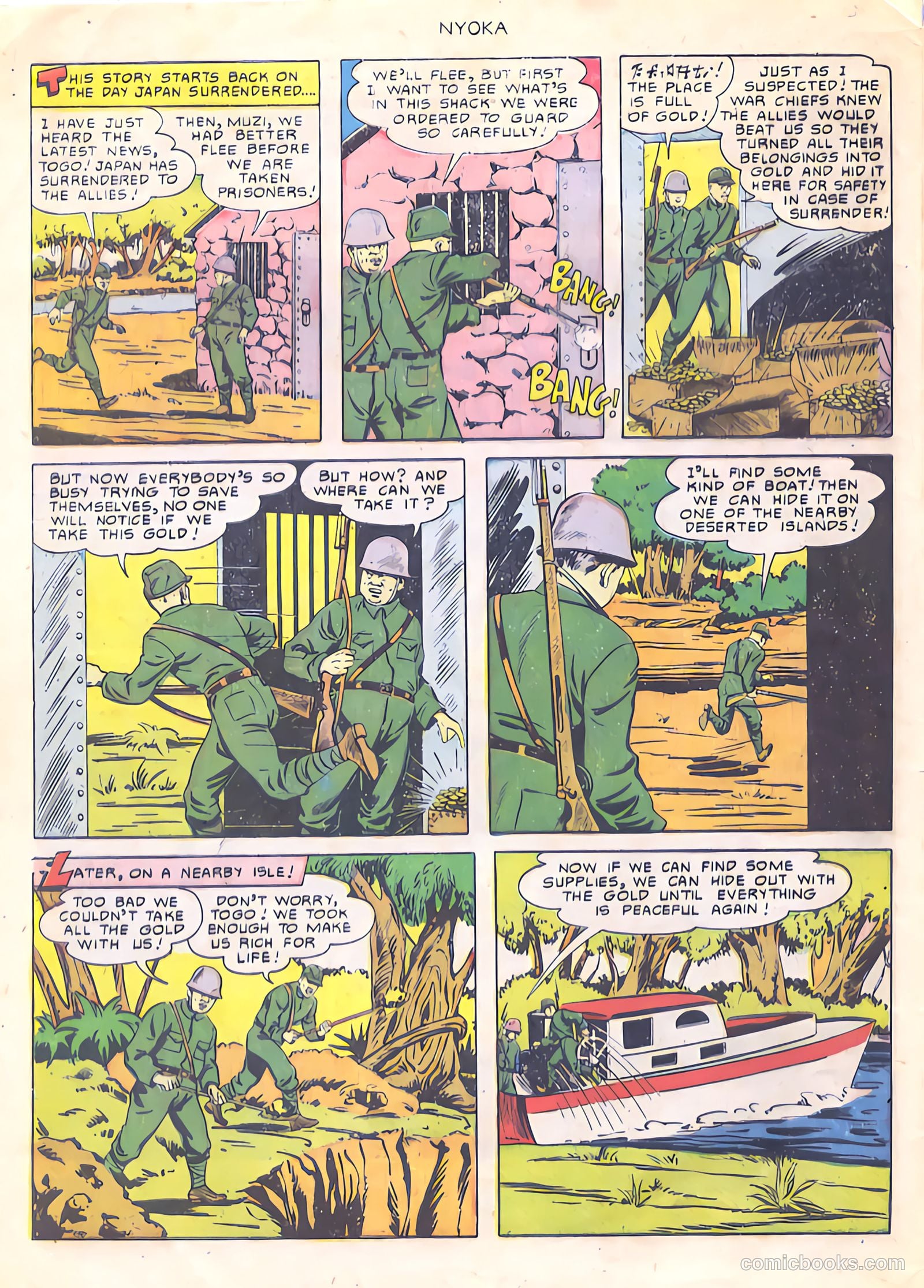 Nyoka the Jungle Girl #52 — page 4 of 36