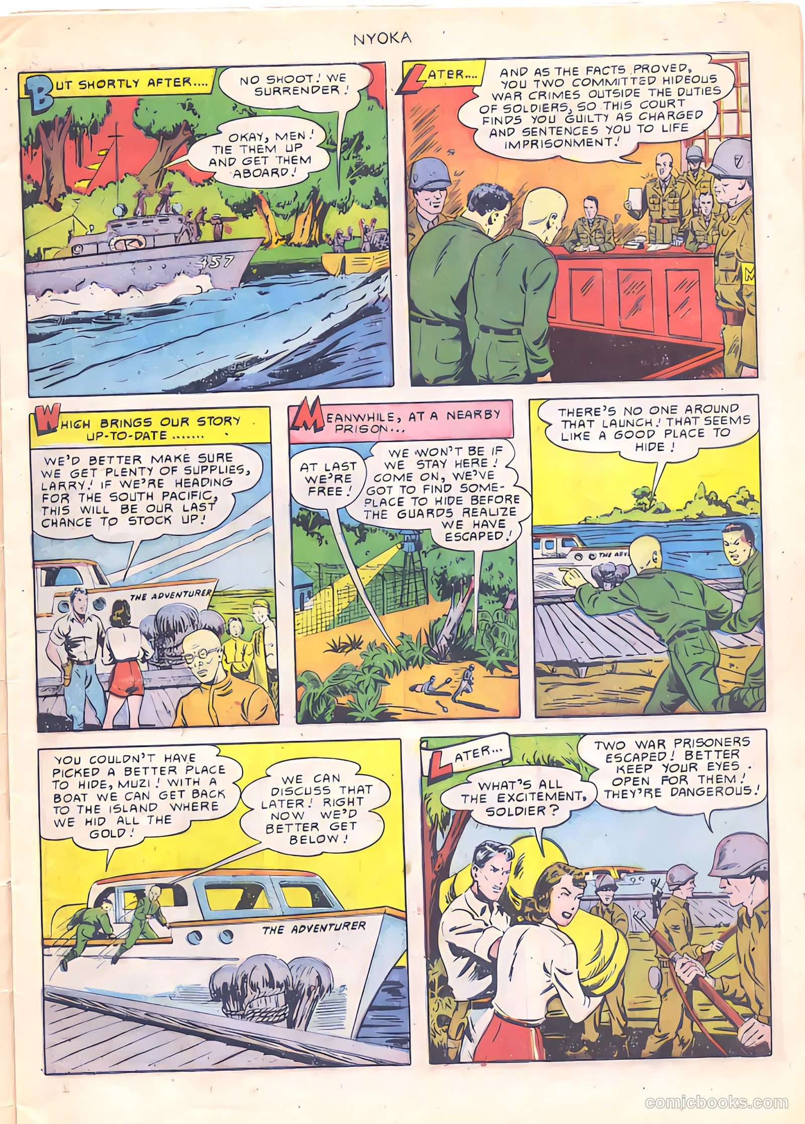 Nyoka the Jungle Girl #52 — page 5 of 36