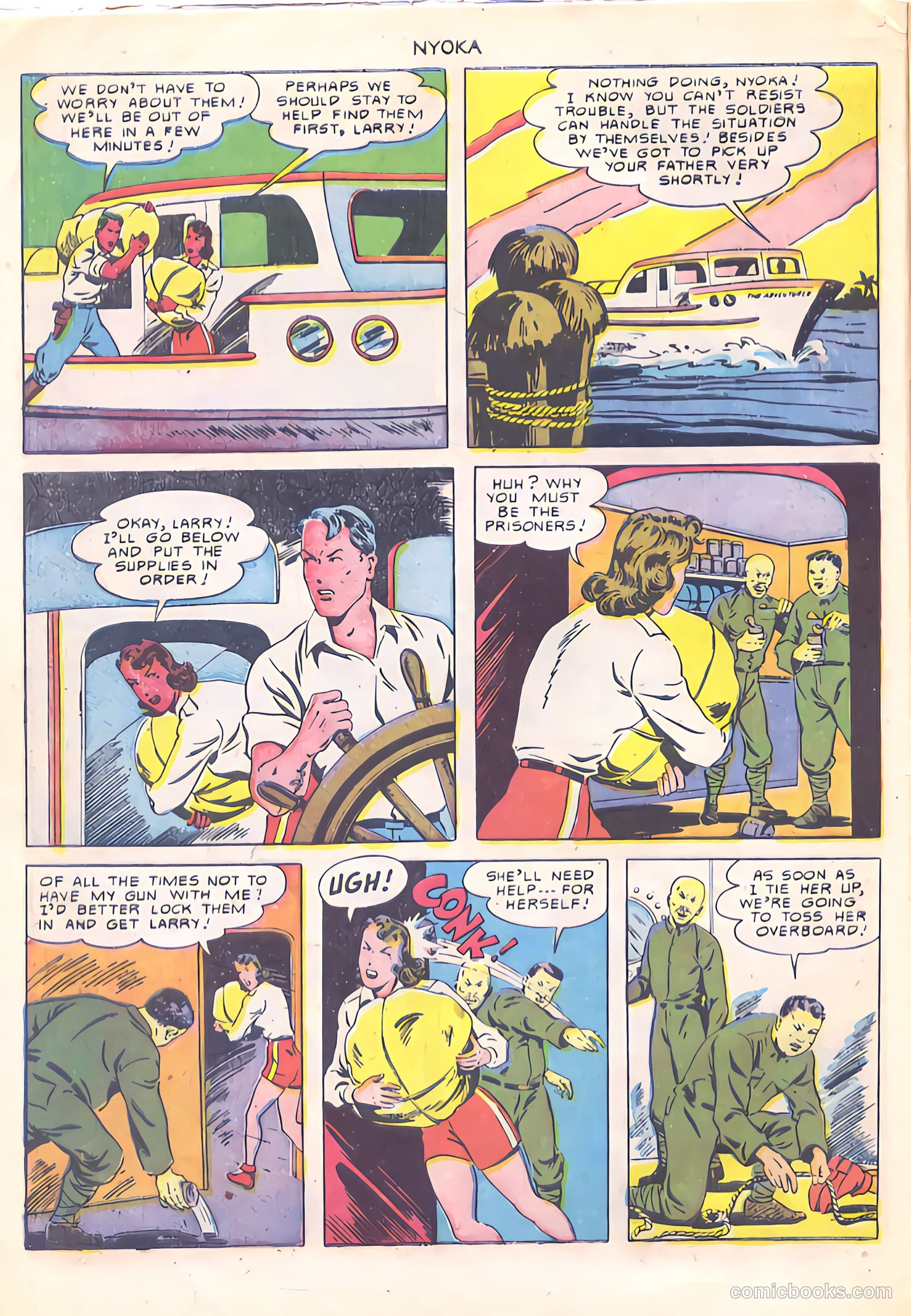 Nyoka the Jungle Girl #52 — page 6 of 36