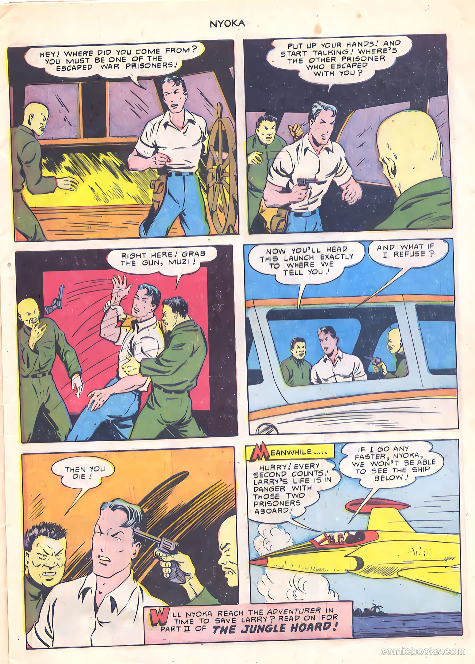 Nyoka the Jungle Girl #52 — page 9 of 36