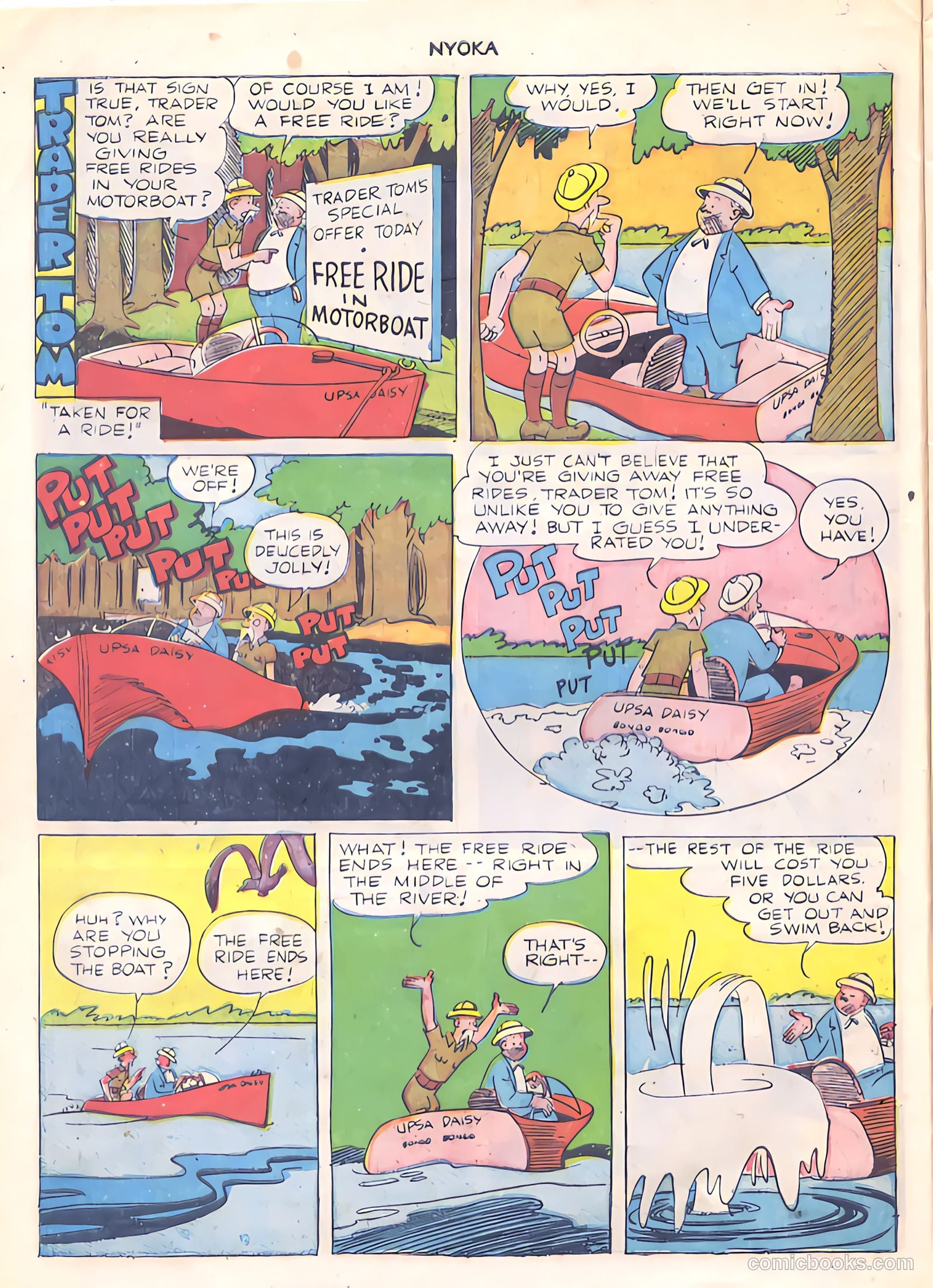 Nyoka the Jungle Girl #52 — page 10 of 36